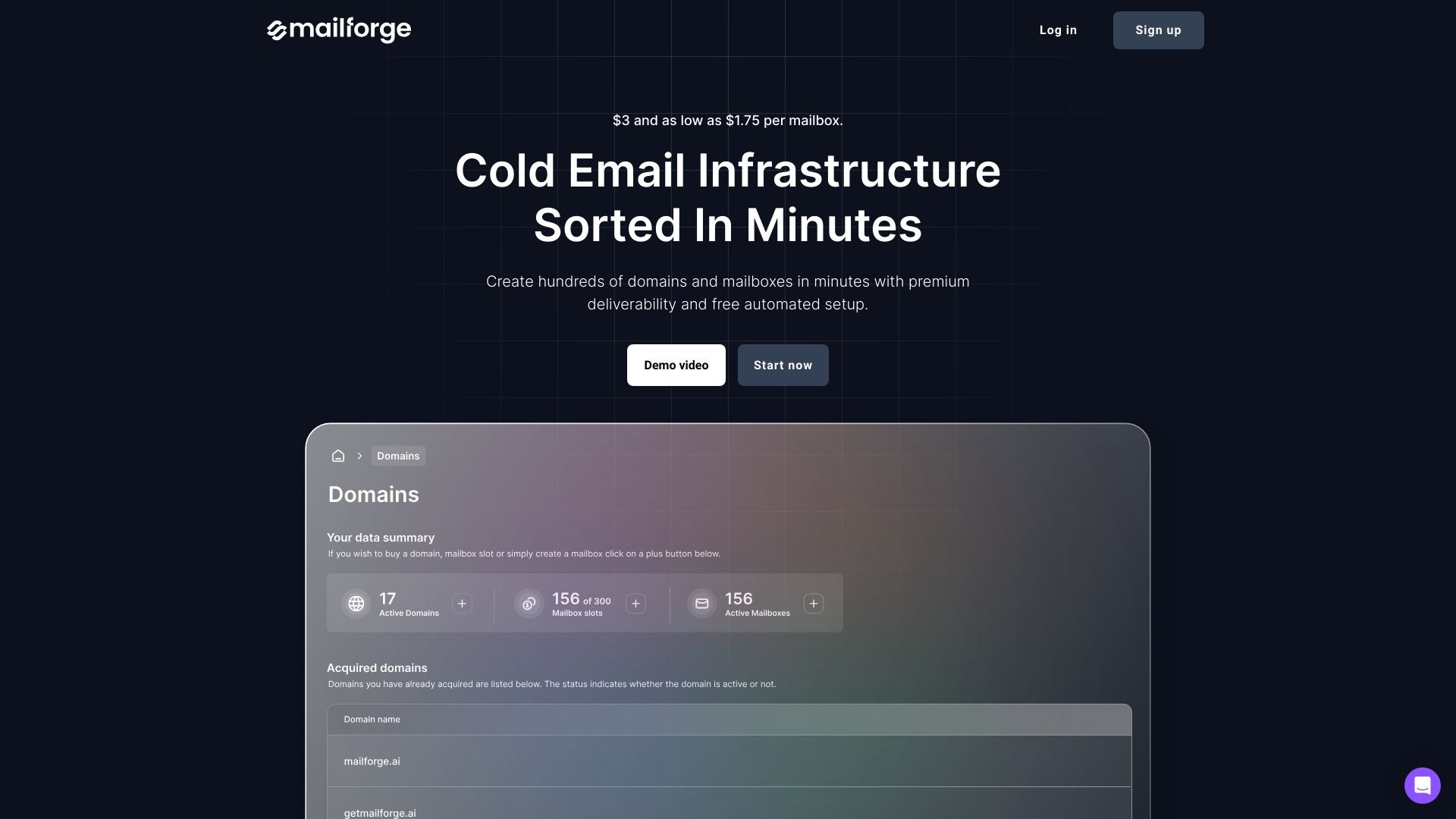 Mailforge 截图