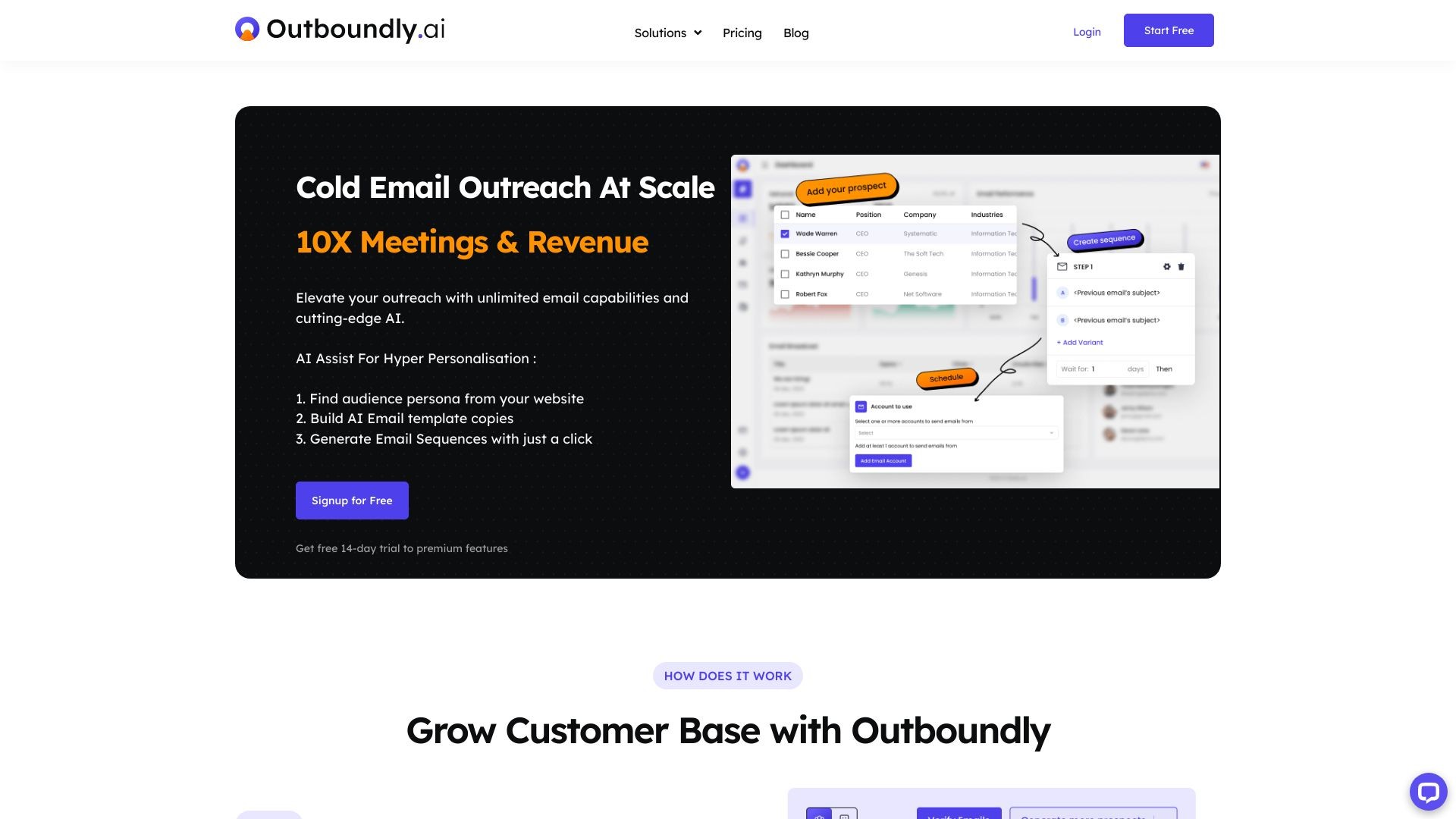 Outboundly.ai 截图