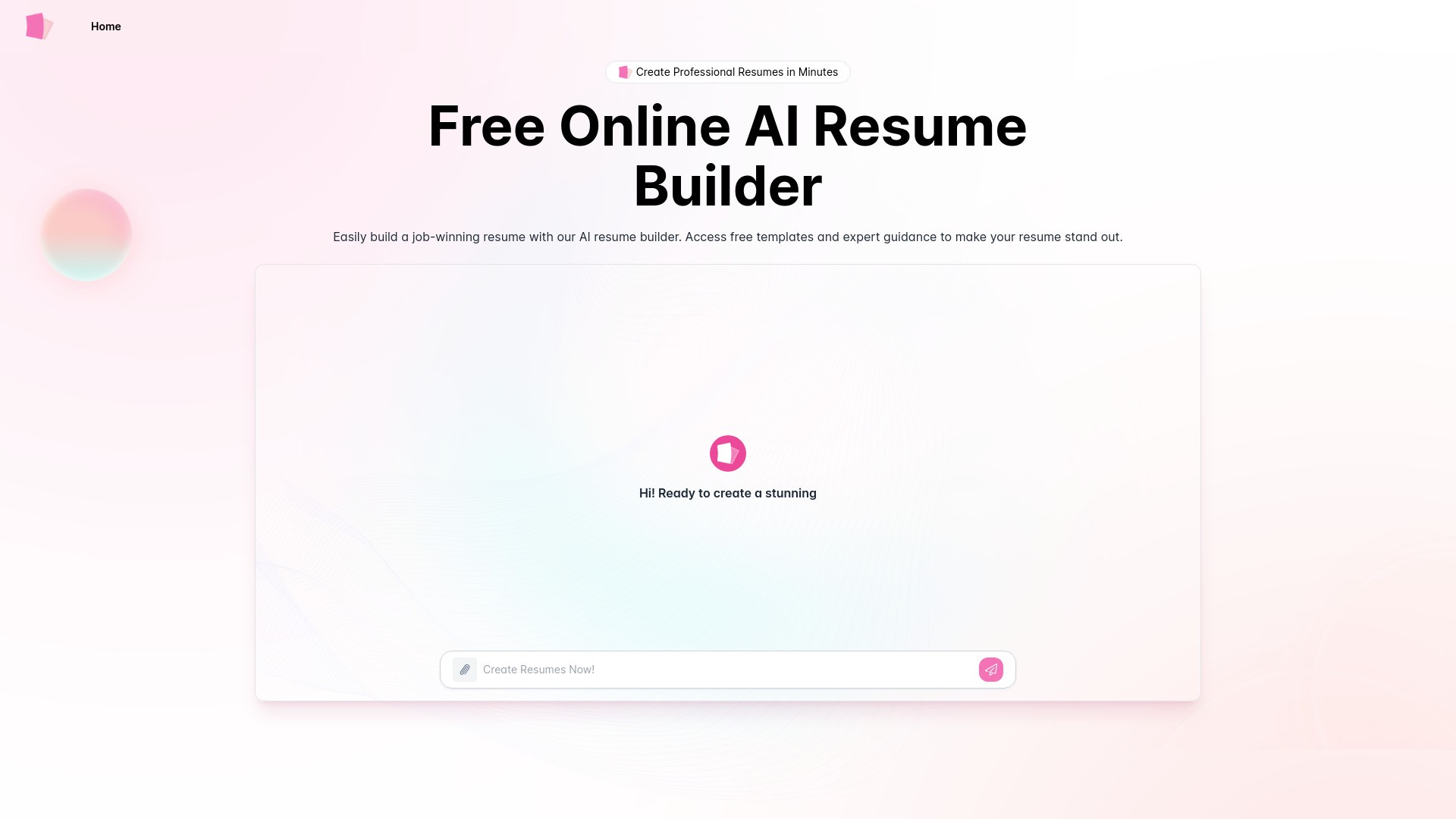 AIResumeBuilder.me: Create Professional Resumes Free Online 截图