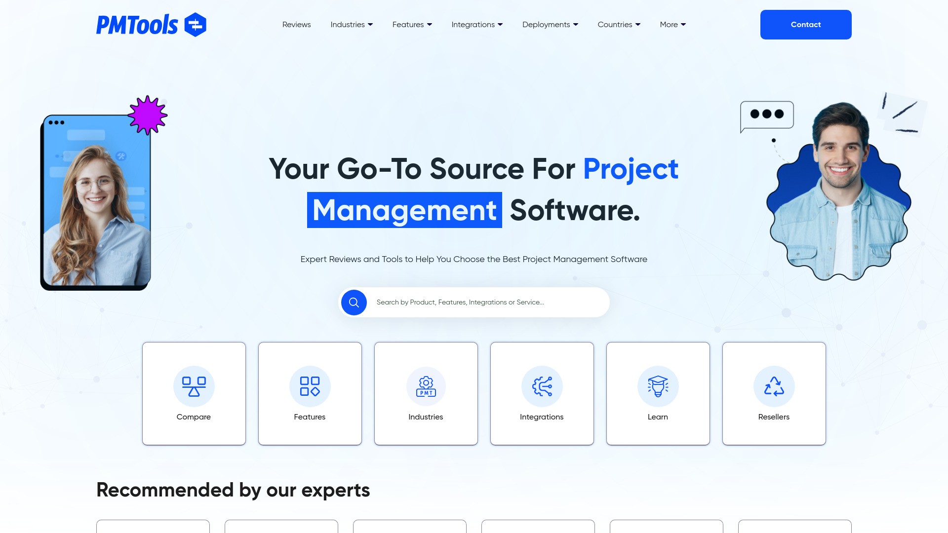 ProjectManagementTools.com 截图