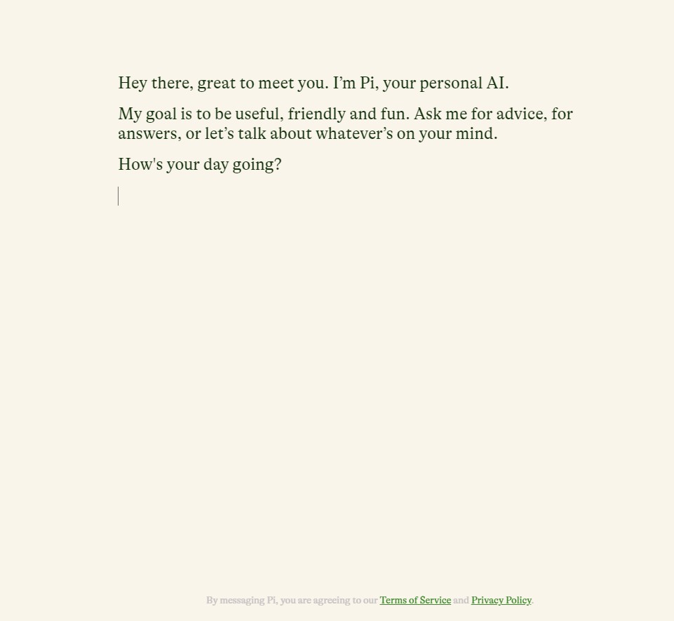 Pi by Inflection AI 截图