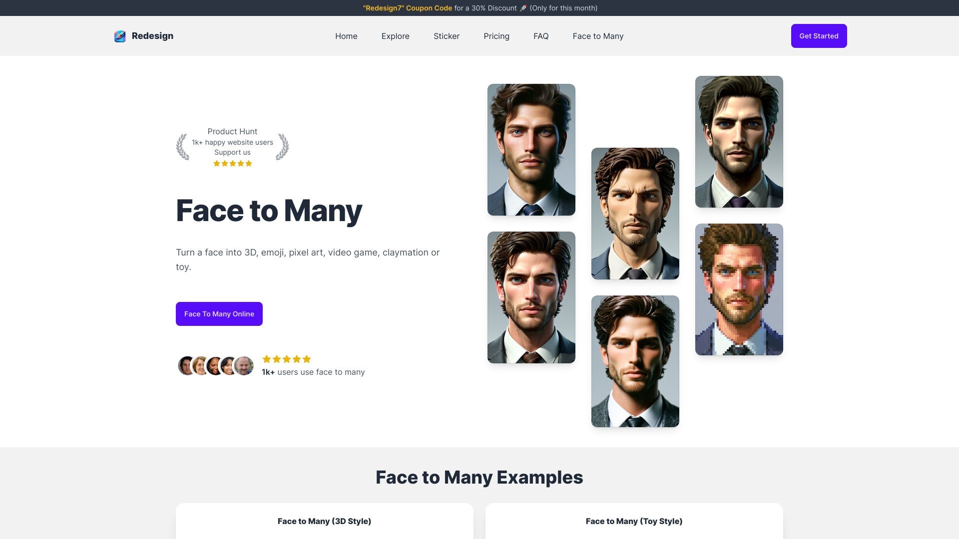 Face to Many by Redesign 截图