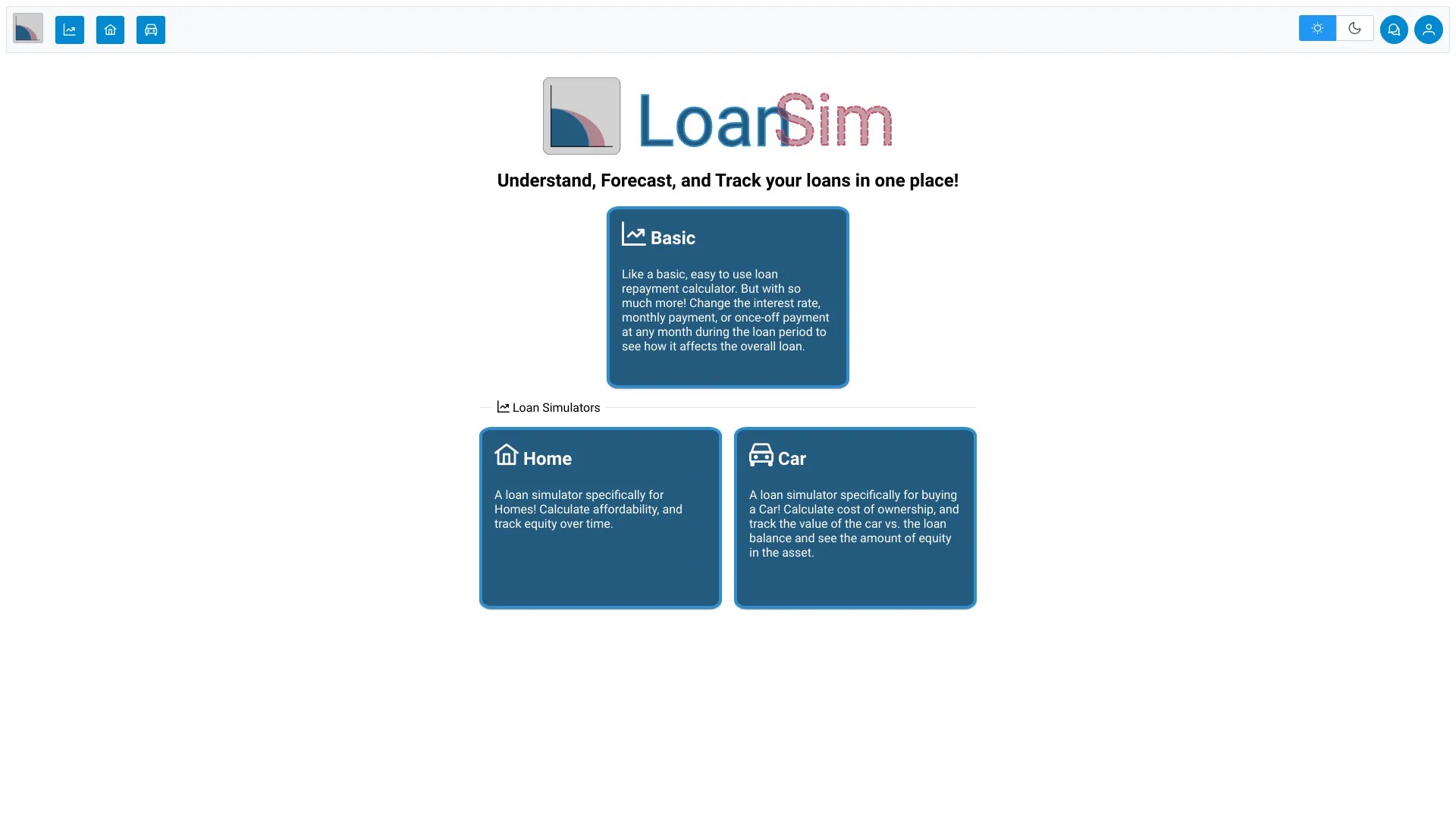 LoanSim 截图