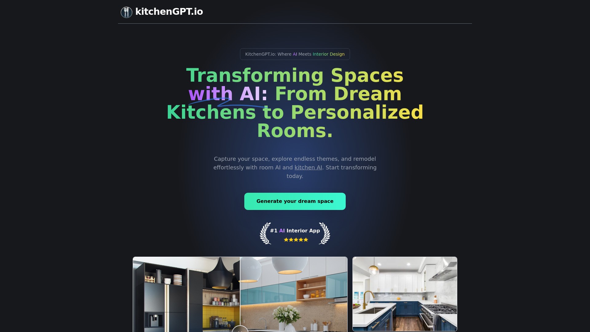 kitchenGPT.io 截图