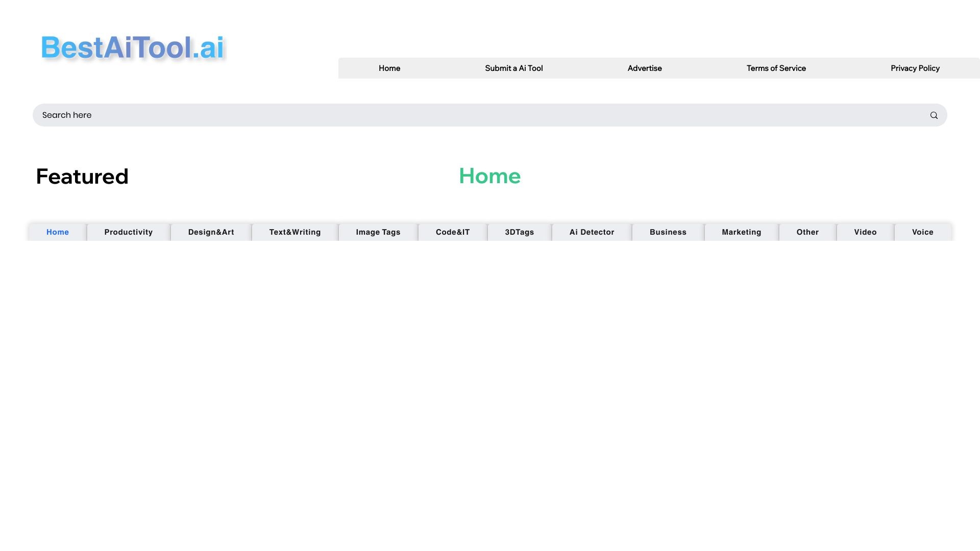 BestAiTool.ai 截图