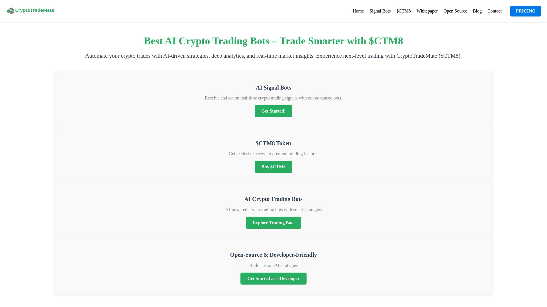 CryptoTradeMate 截图
