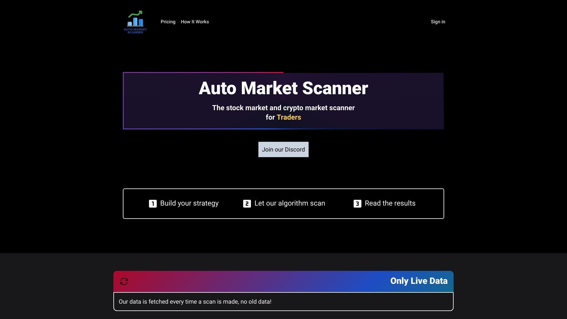Auto Market Scanner 截图
