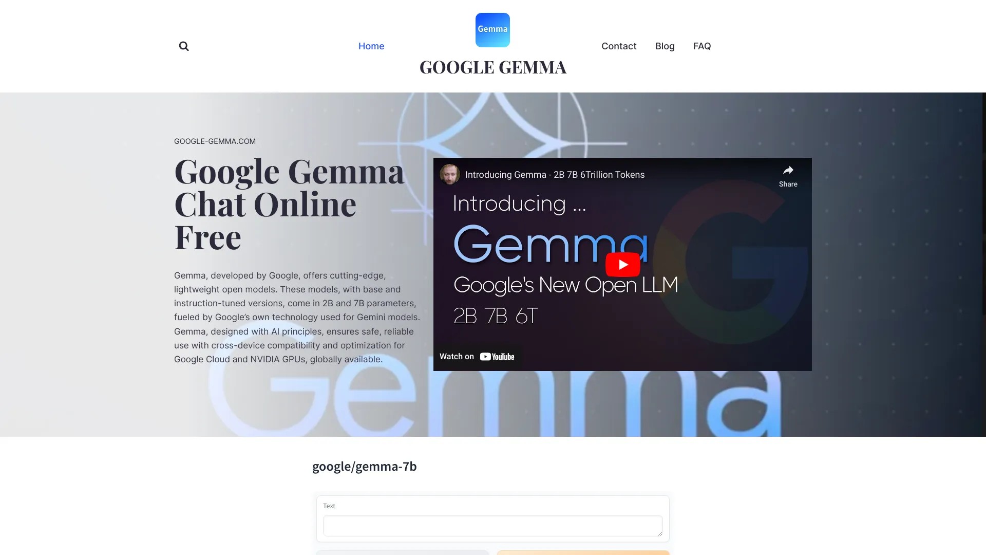 Google Gemma Chat Free 截图