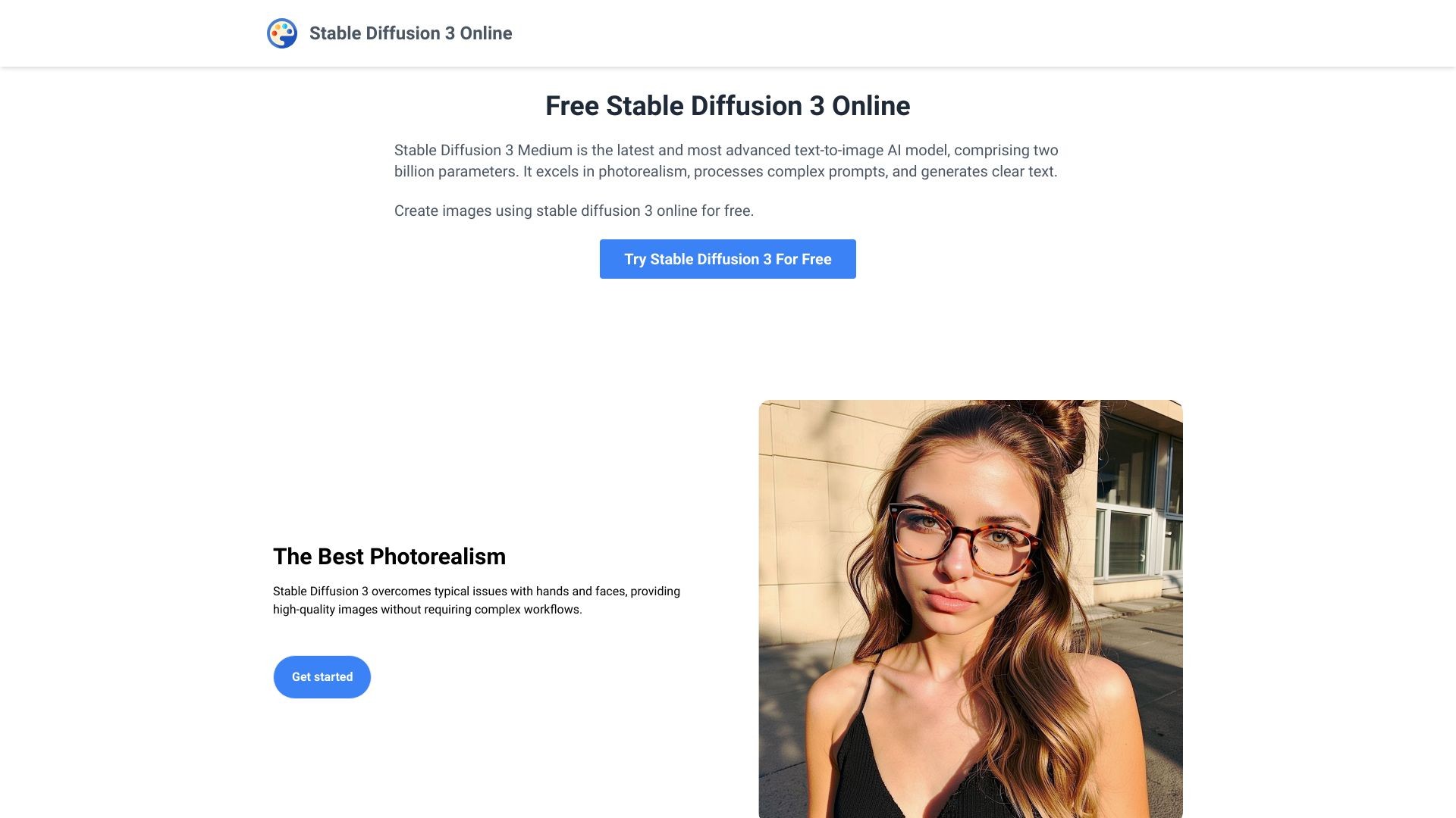Stable Diffusion 3 Online 截图