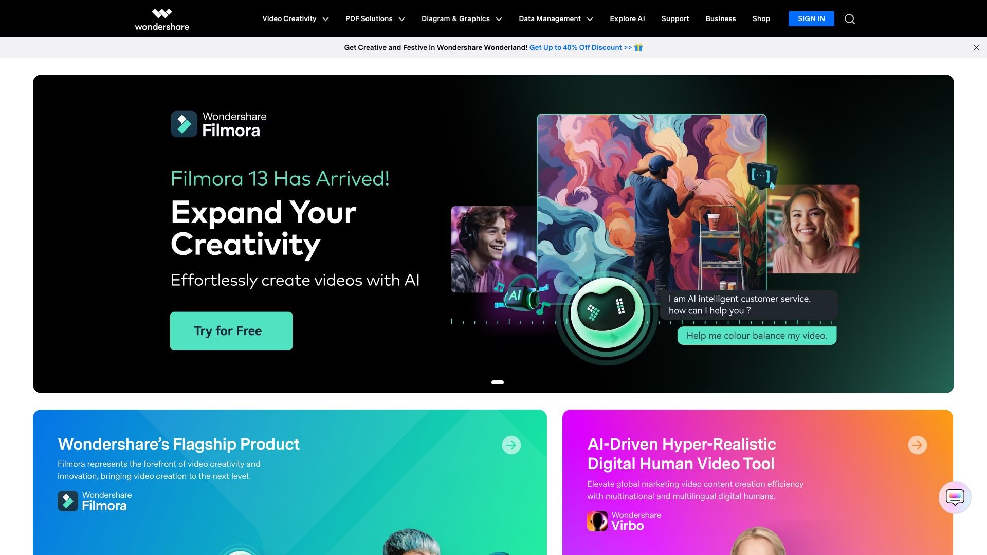 wondershare.net 截图