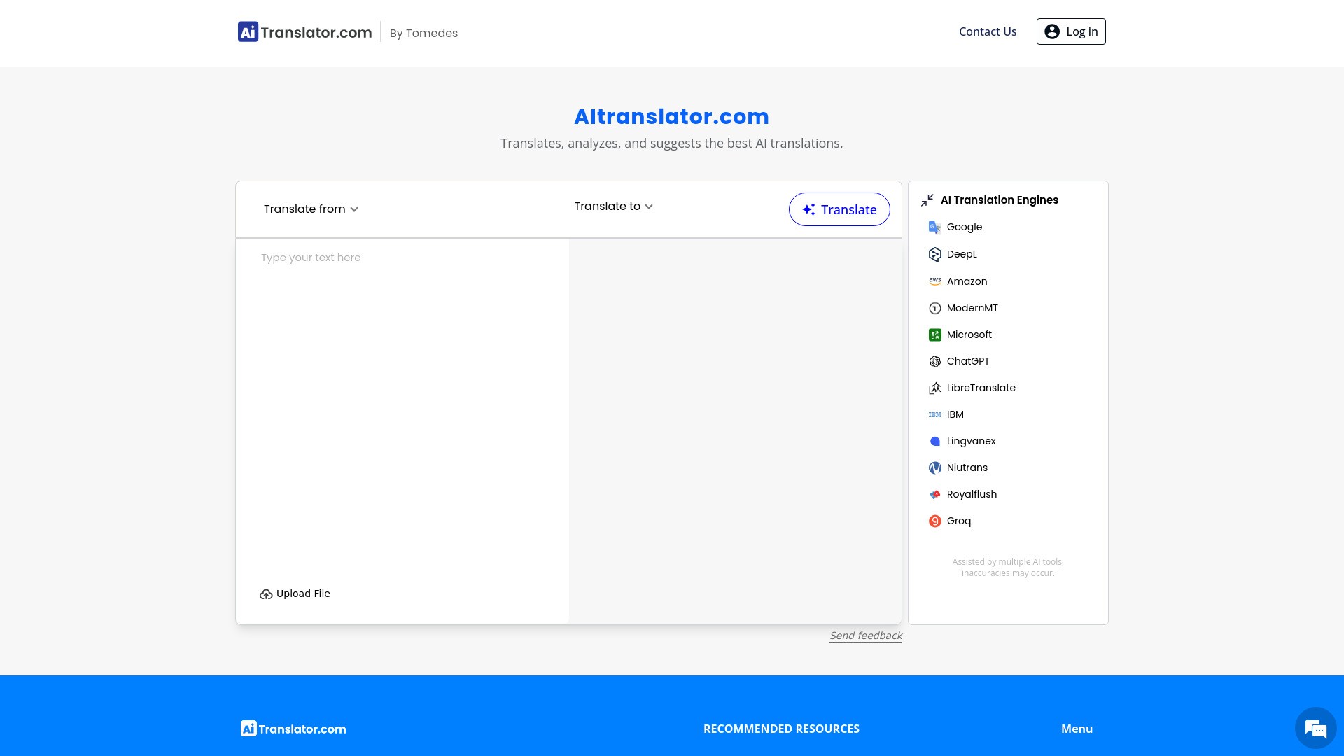 AITranslator.com 截图