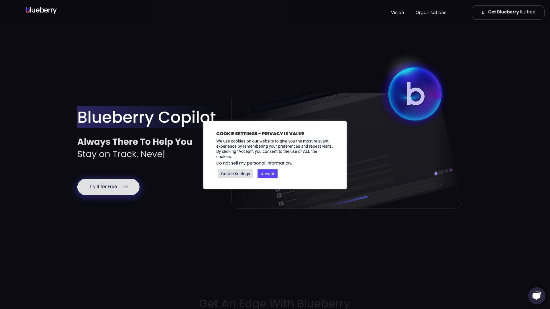 Blueberry Copilot - Closed Beta 截图