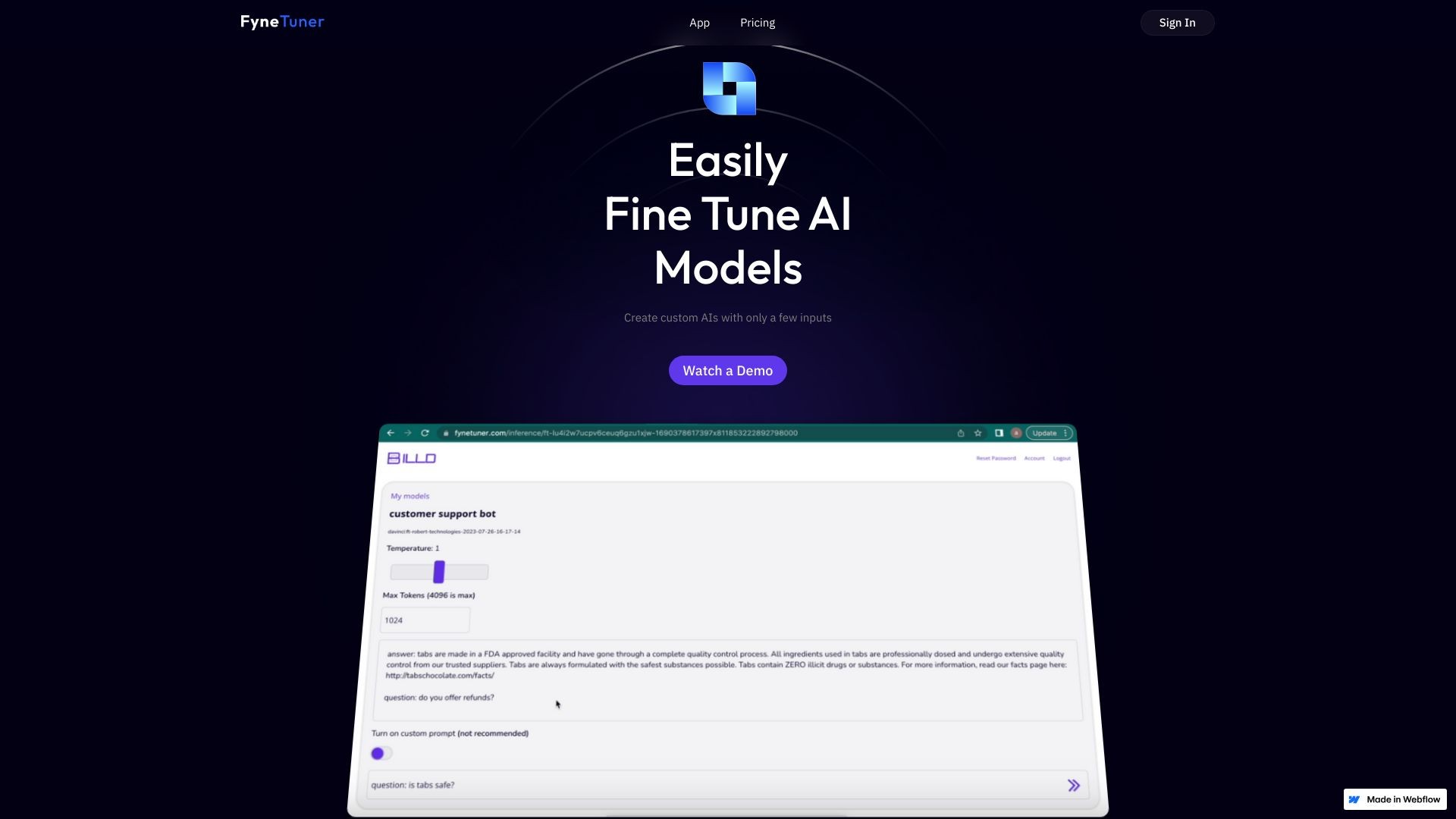 Control - Webflow HTML website template 截图