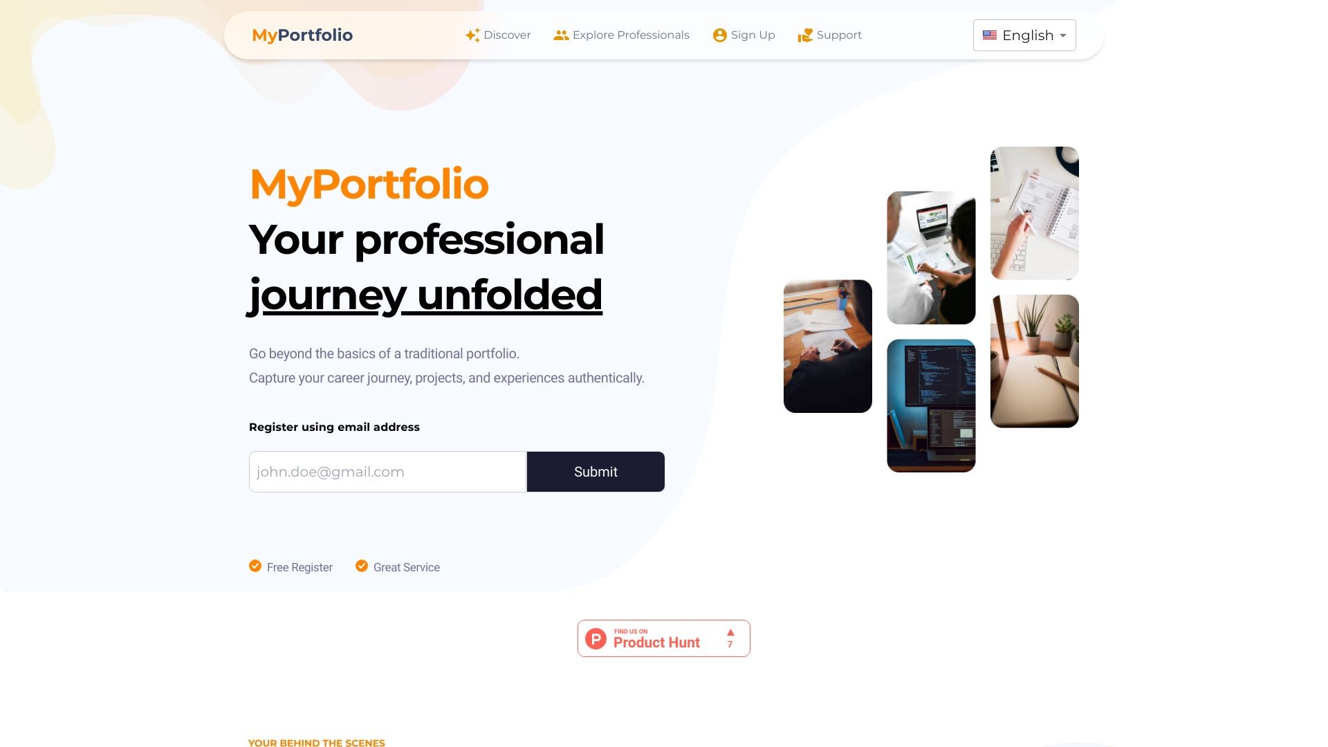 MyPortfolio 截图