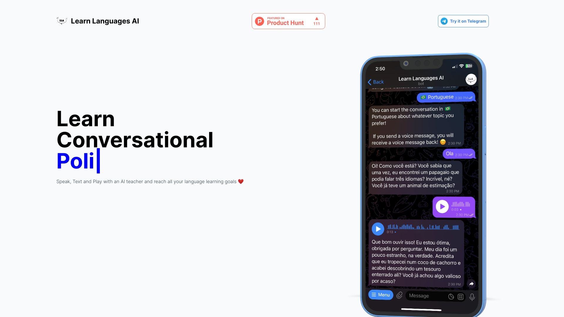 Learn Languages AI 截图