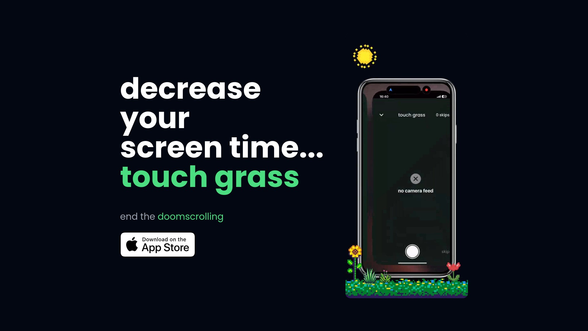 touch grass 截图