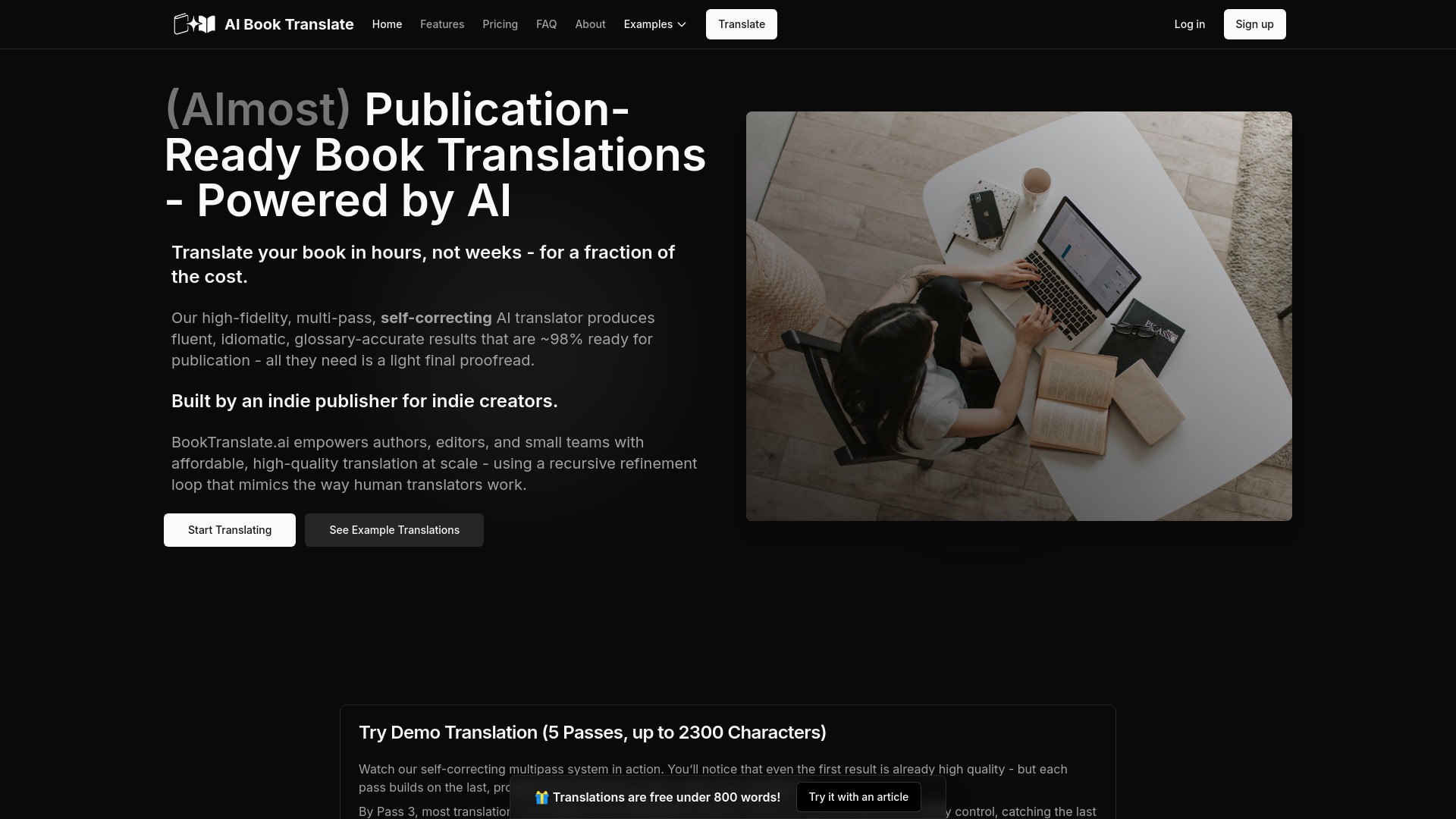 AI Book Translate 截图