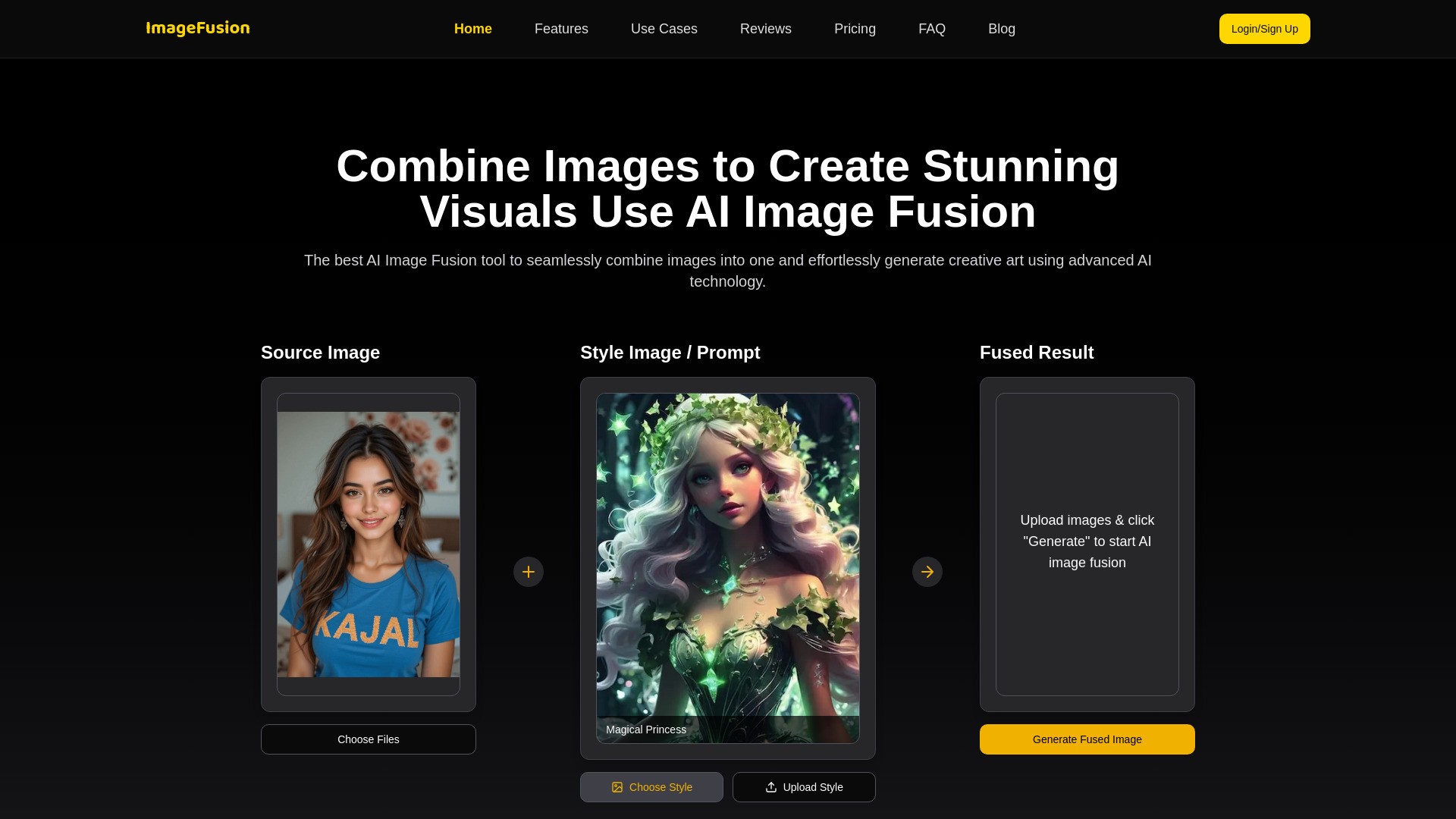 AI Image Fusion Tool 截图