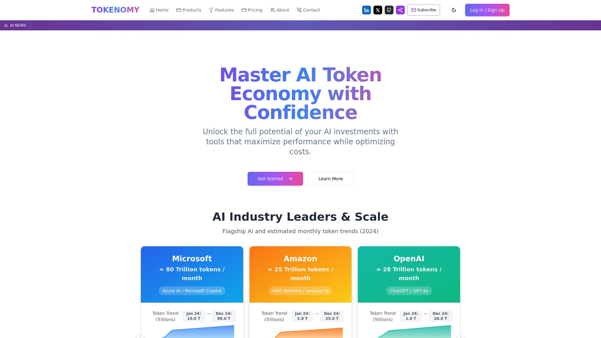 Tokenomy.ai 截图