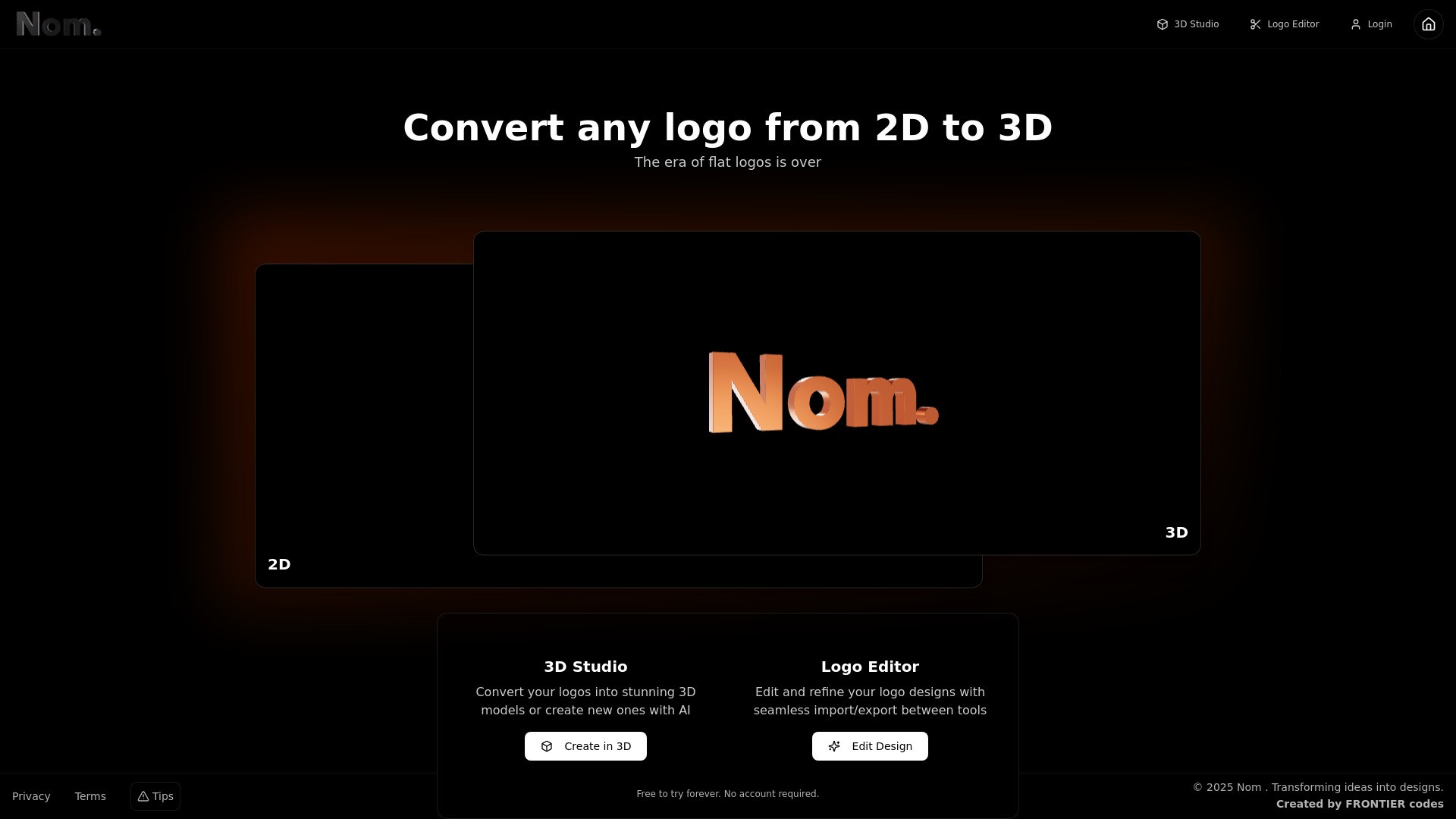 nom3d.studio 截图