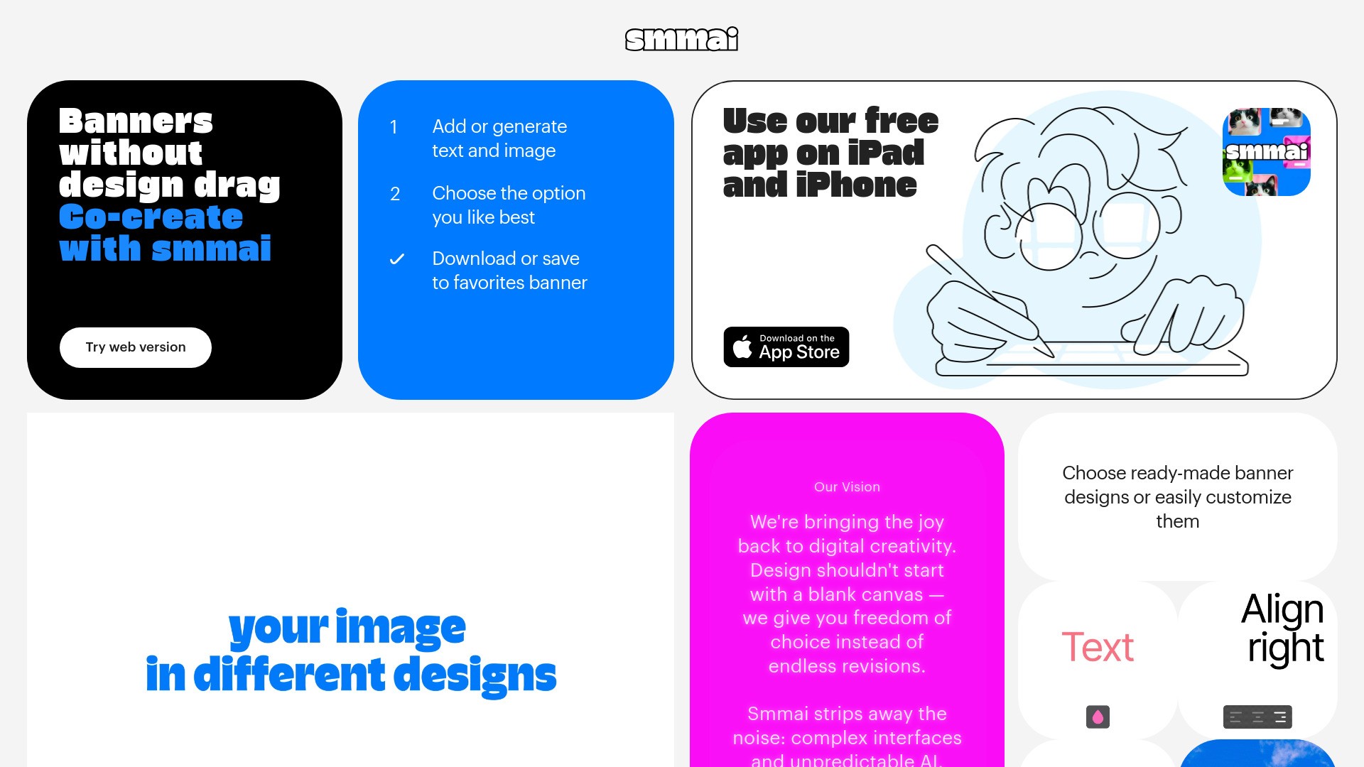SMMAI: AI Banner Maker 截图
