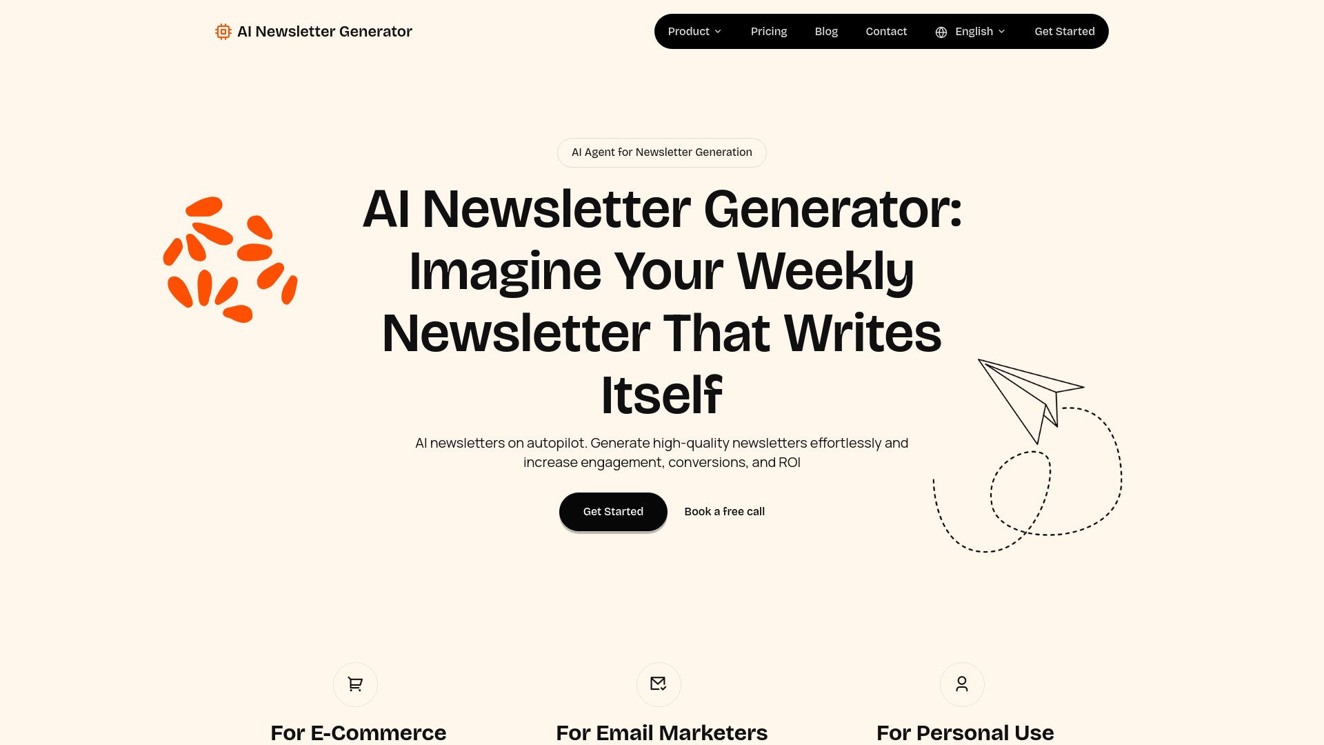AI Newsletter Generator 截图