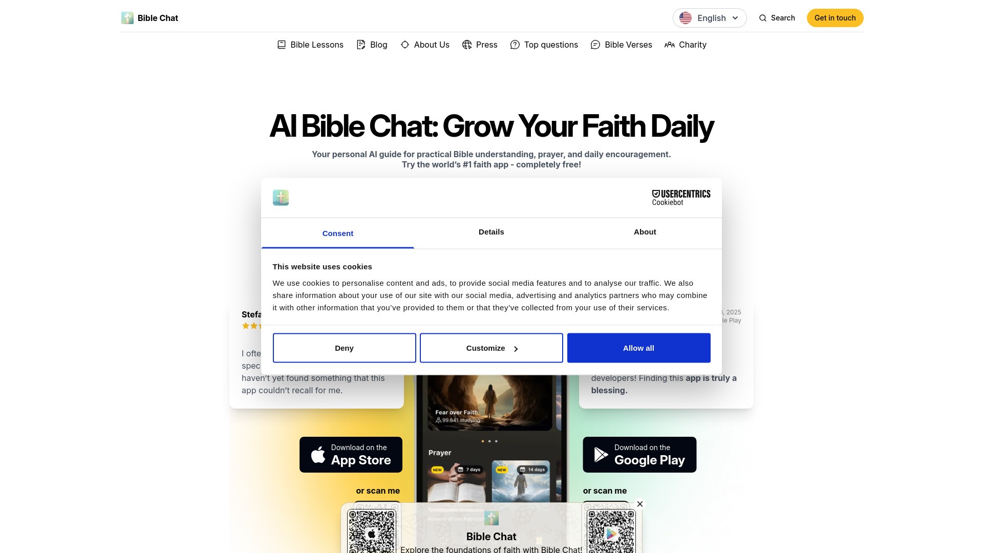 Bible Chat 截图