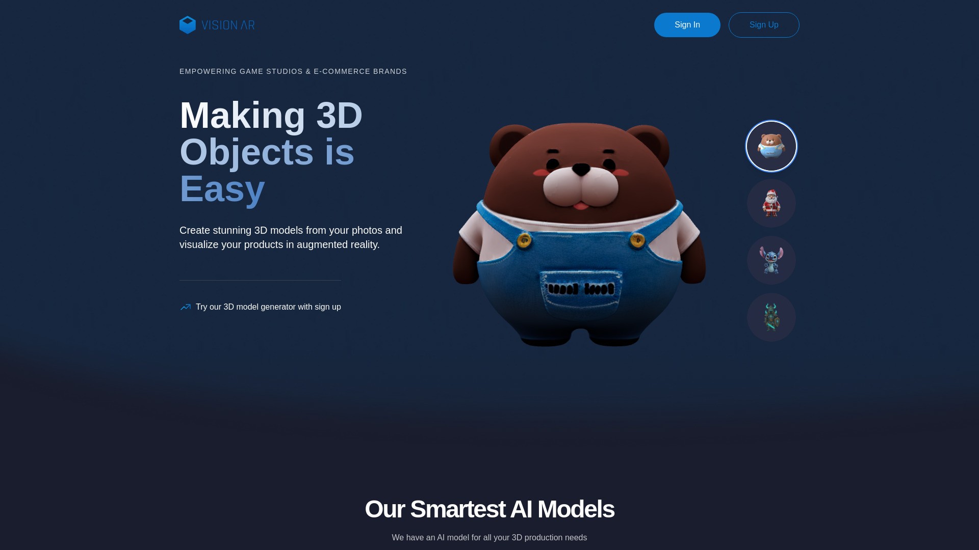 VisionAR - Visualize Your Creations 截图