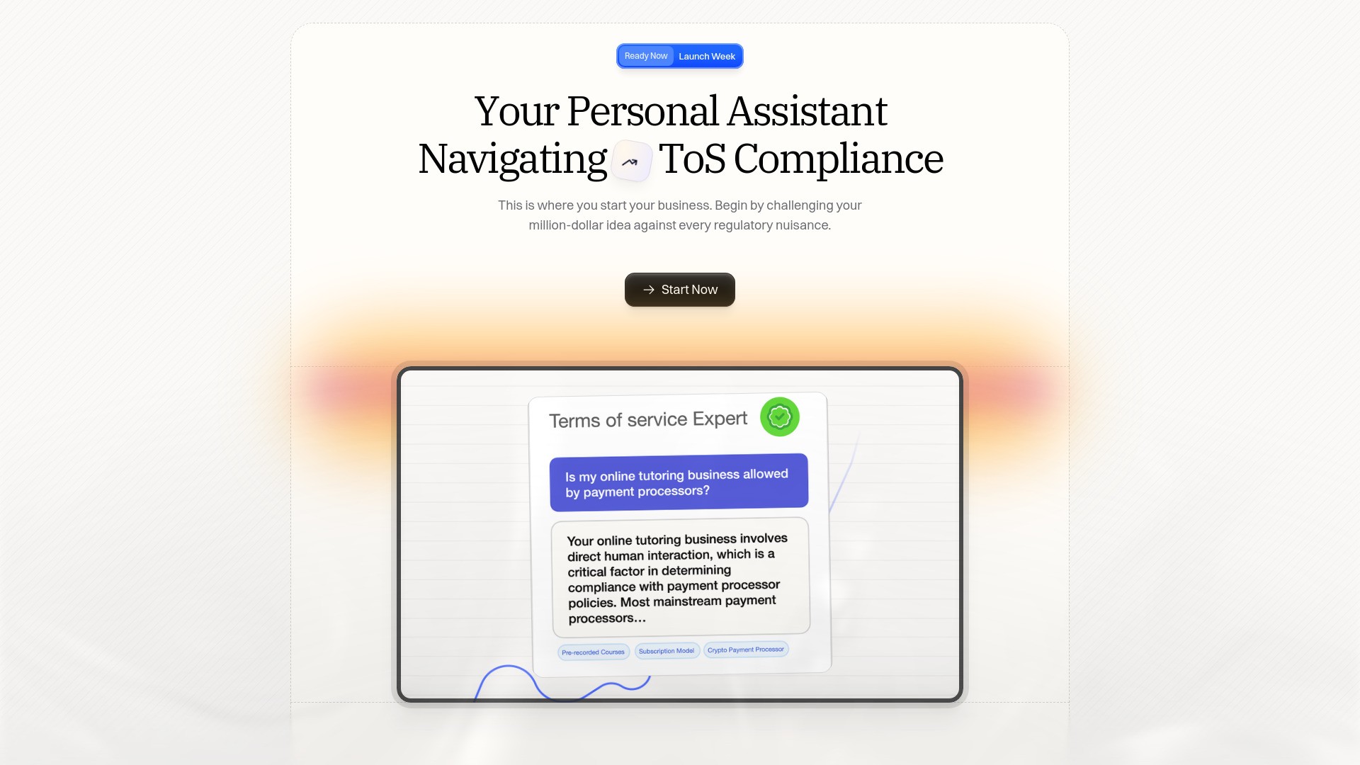 Terms of Service Expert 截图