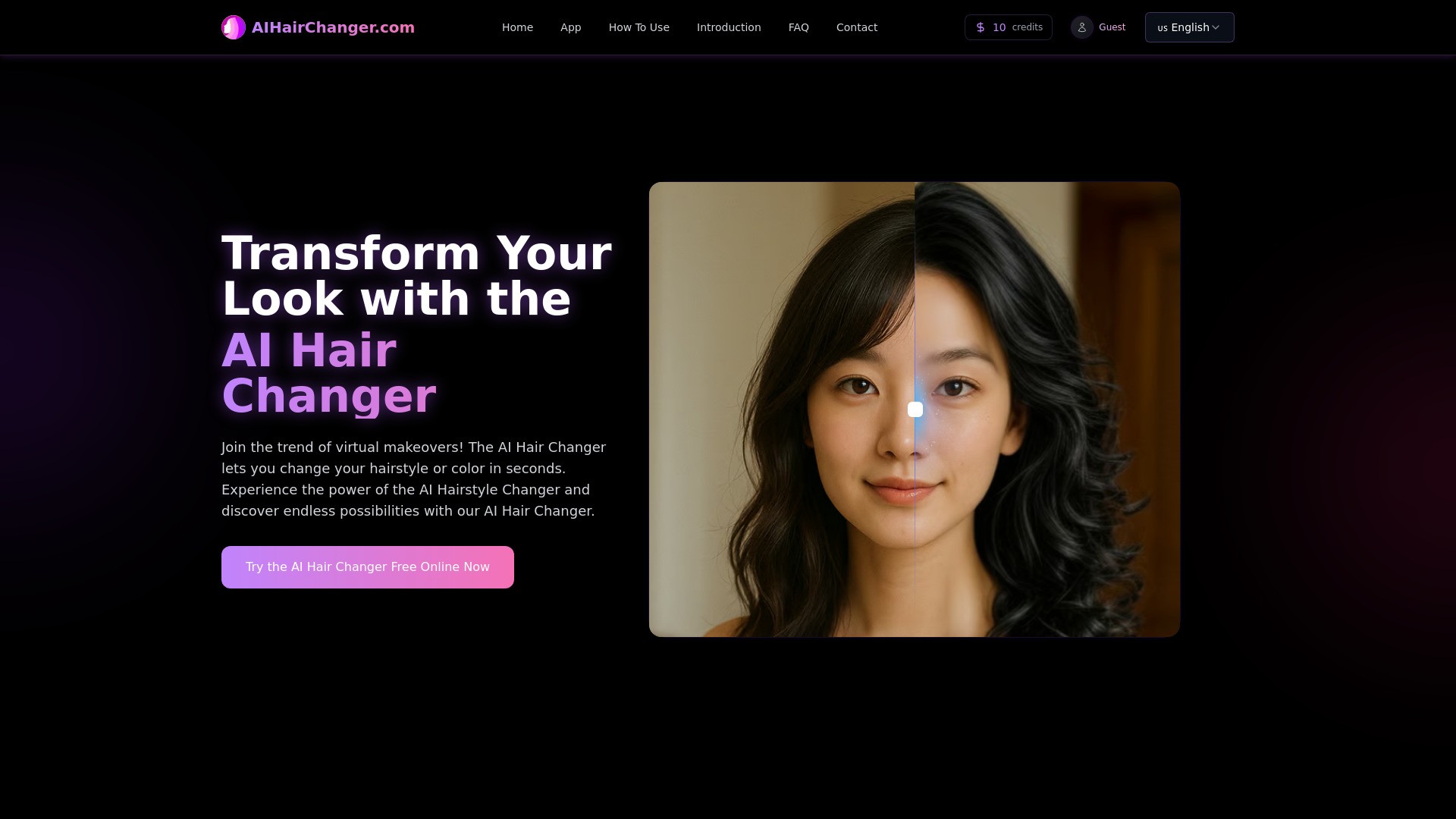 AI HairStyle Changer 截图
