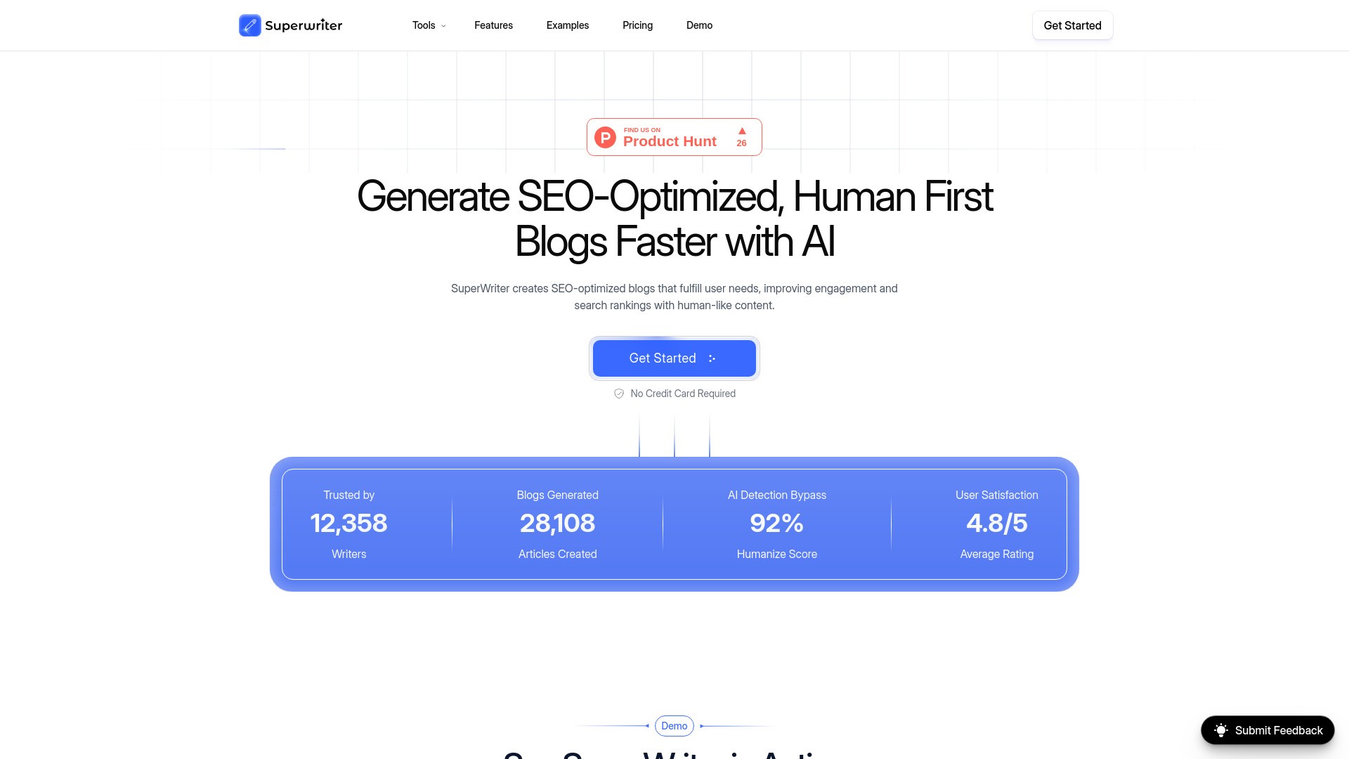 SuperWriter AI 截图