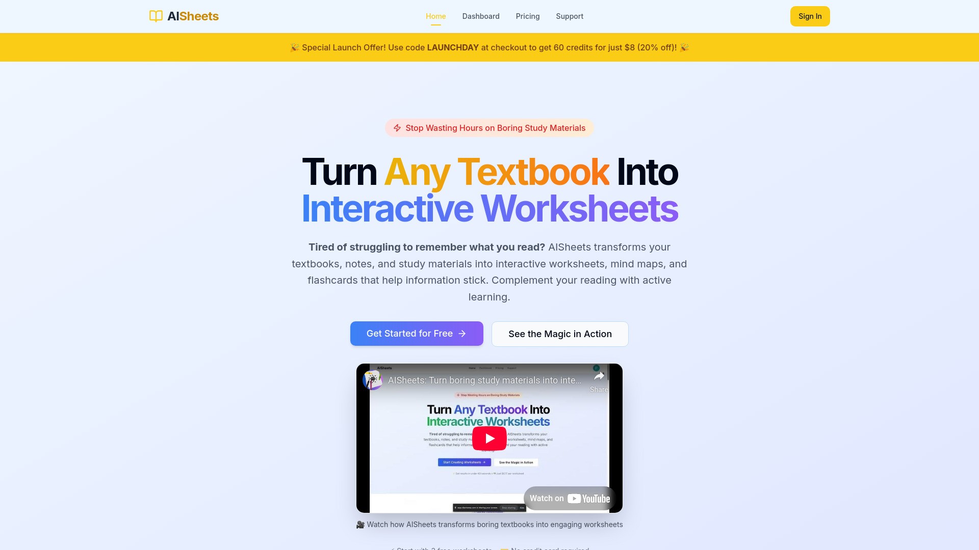 AISheets.study 截图