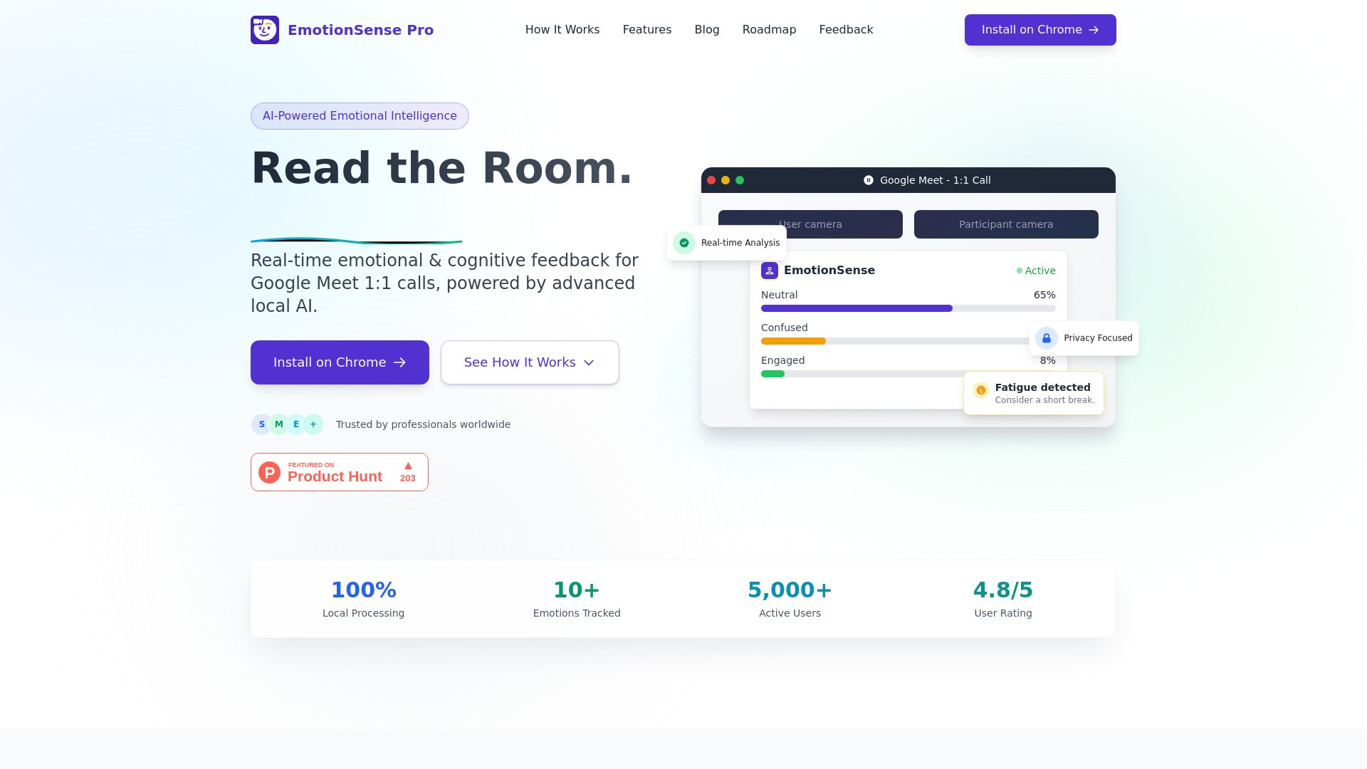 EmotionSense Pro 截图