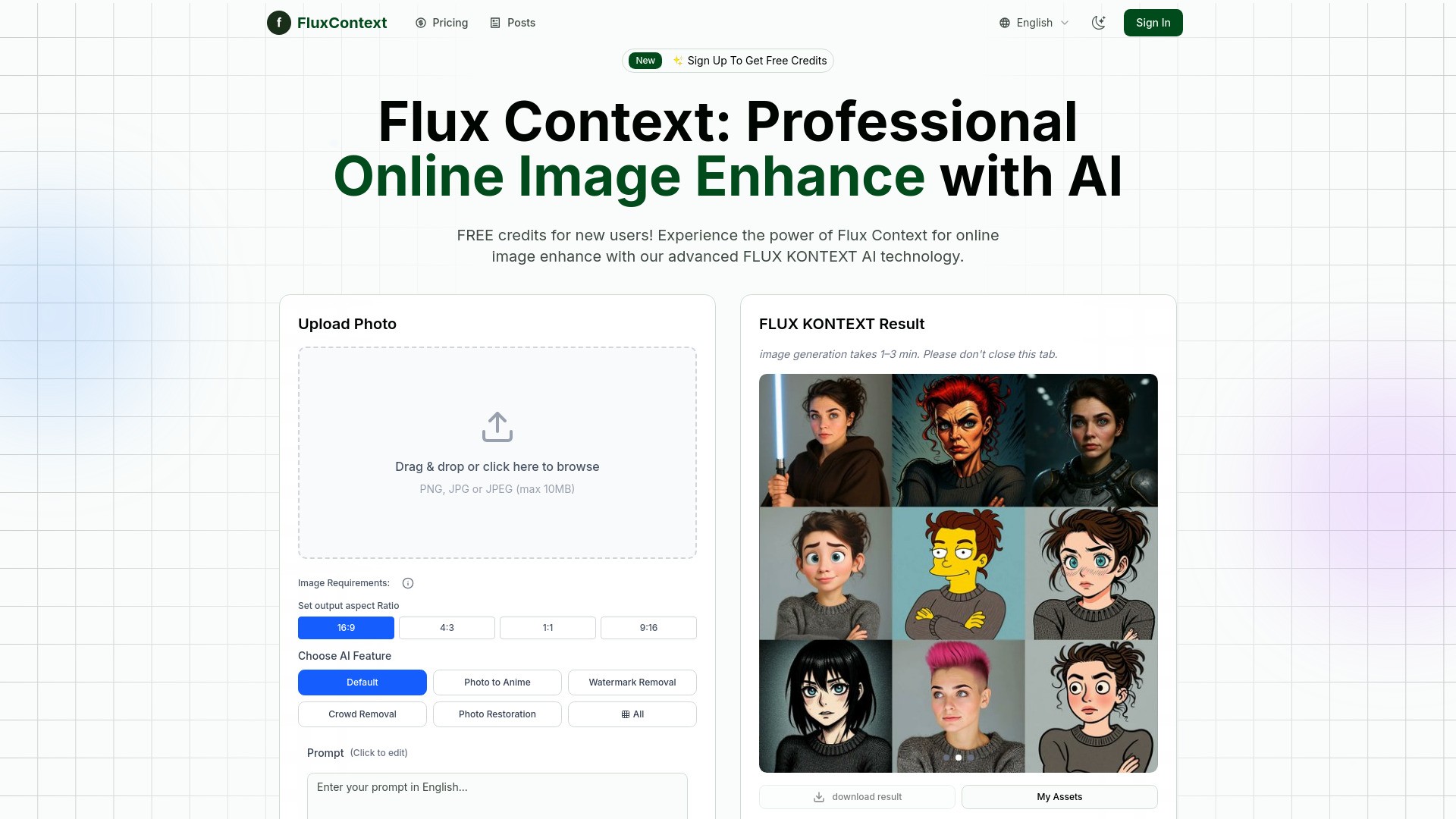 fluxcontext.app 截图