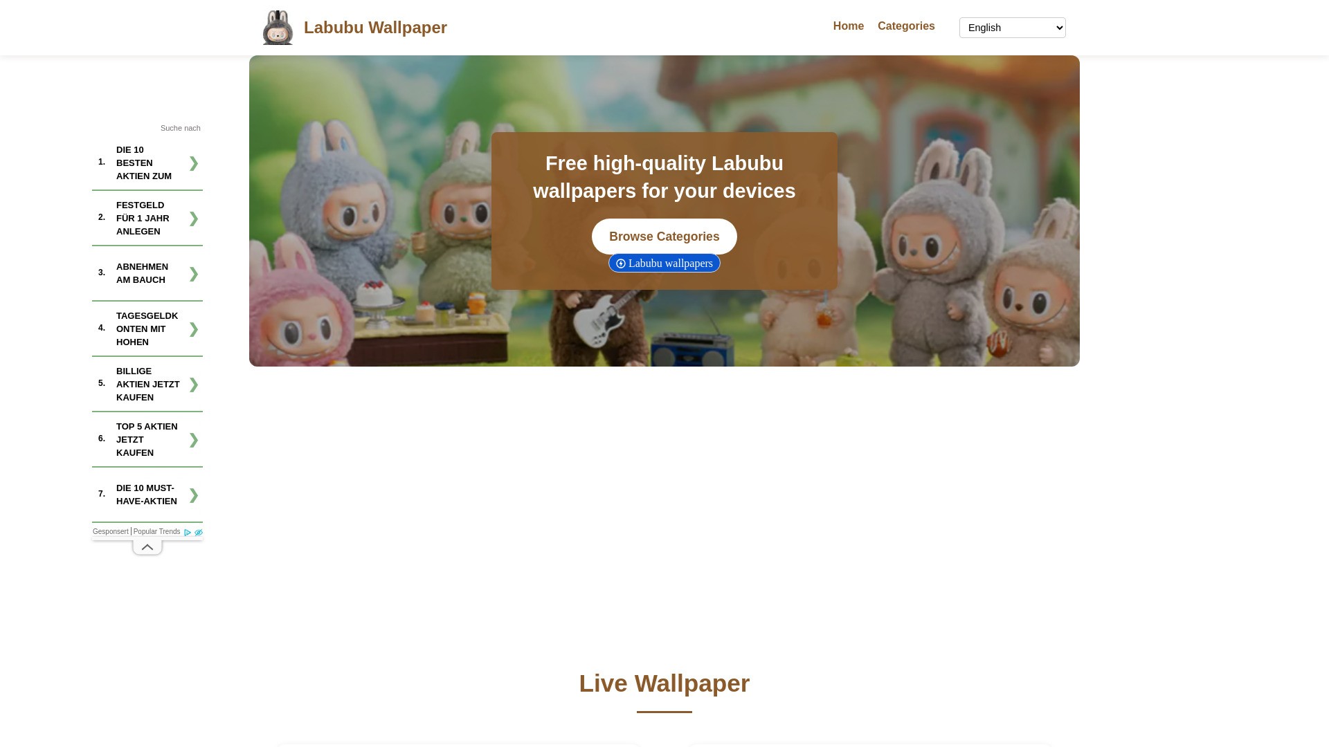 Labubu Wallpaper - 100+ Labubu Live Wallpapers & 4K Walls (Updated Daily) 截图