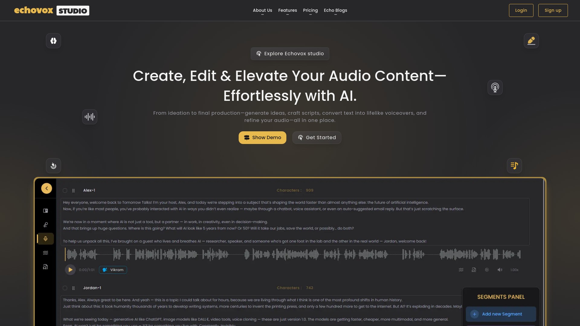 Echovox Studio 截图