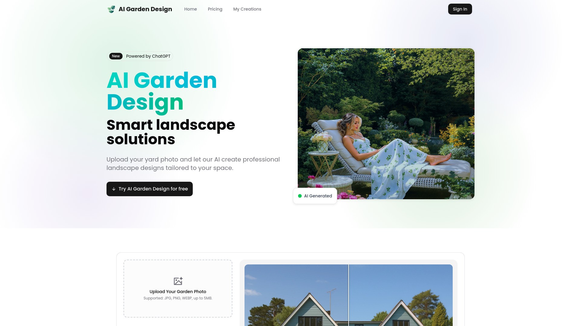 AI Garden Design 截图