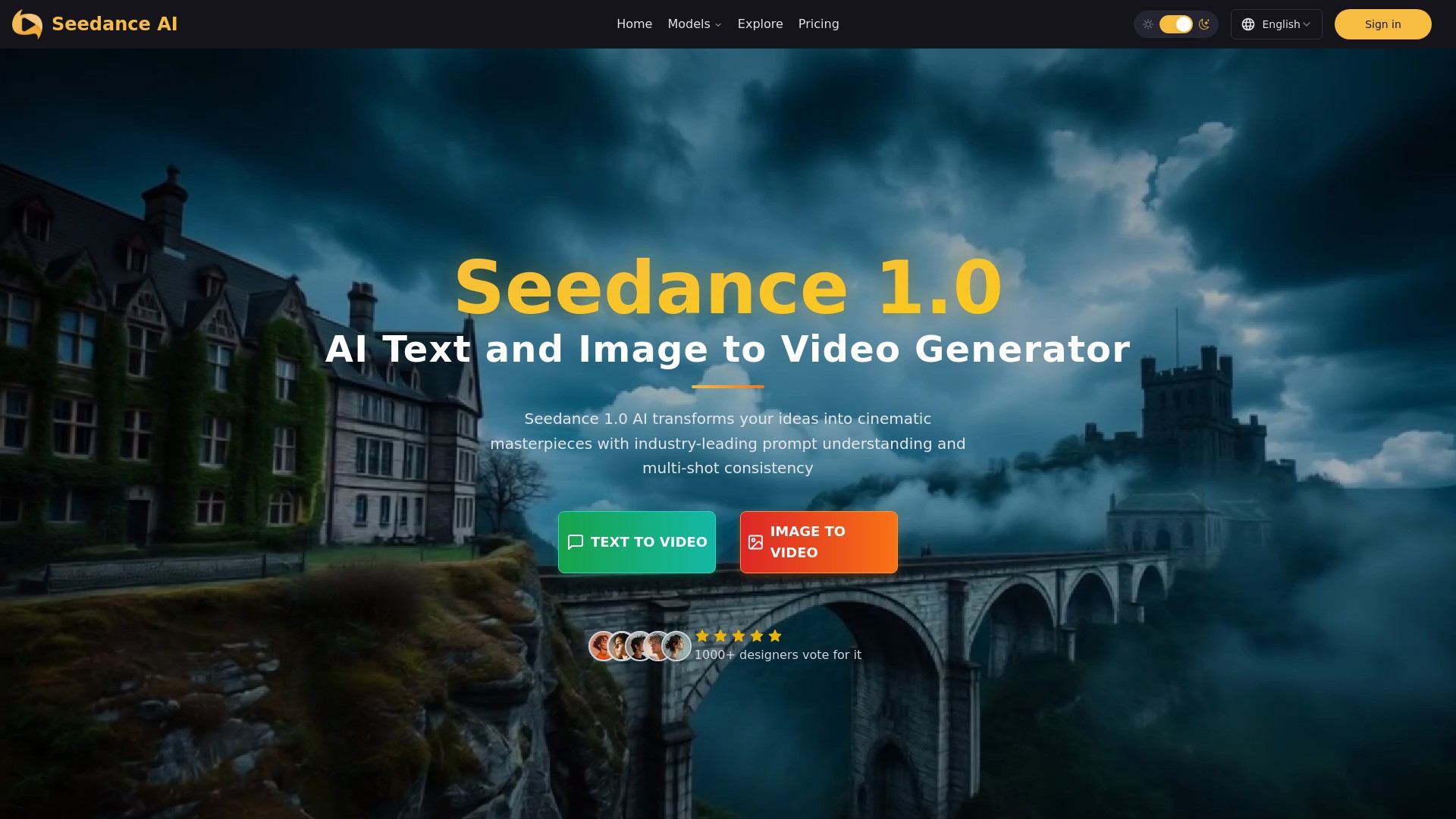 Seedance 1.0 AI 截图