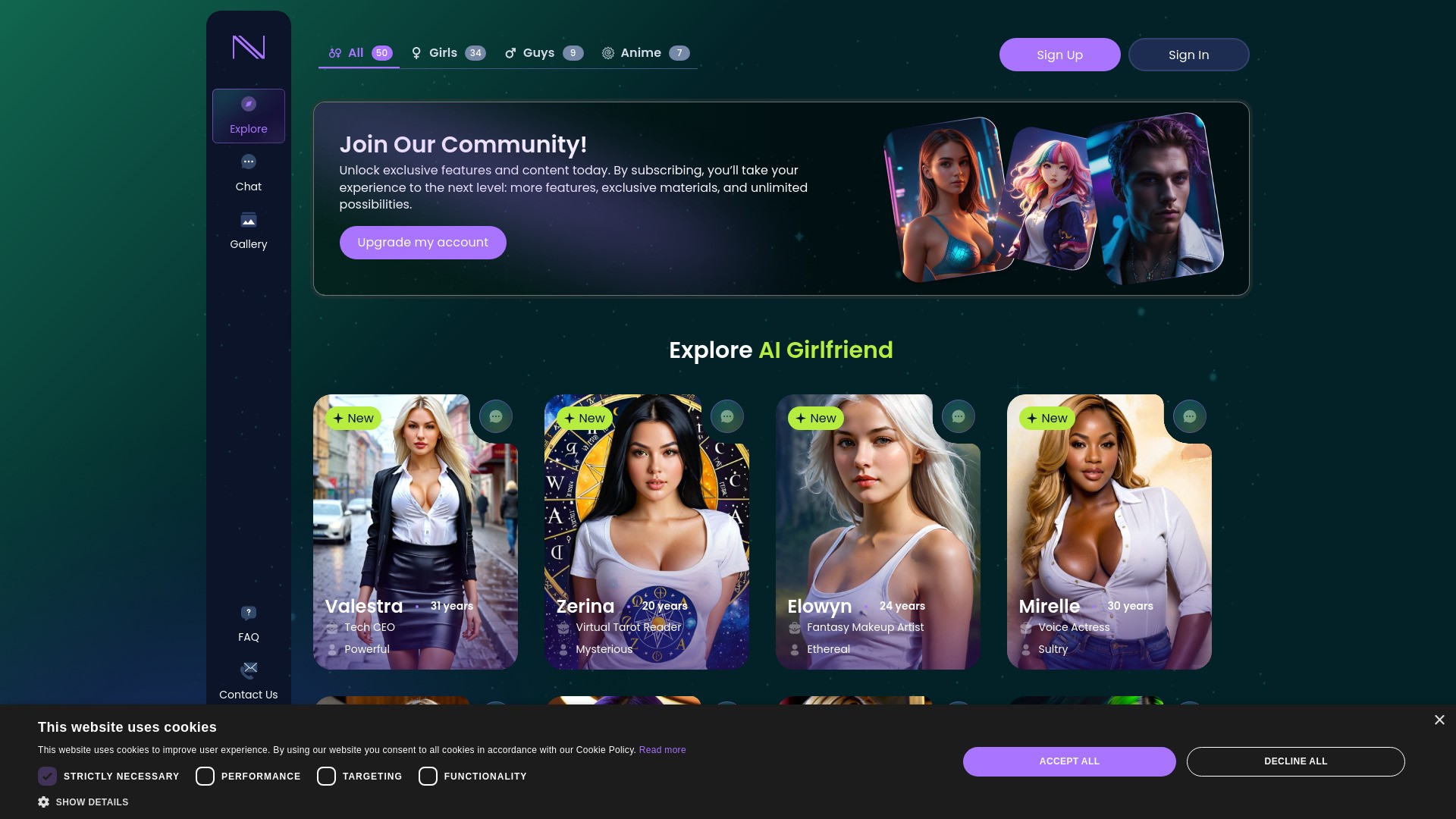 Infatuated AI 截图