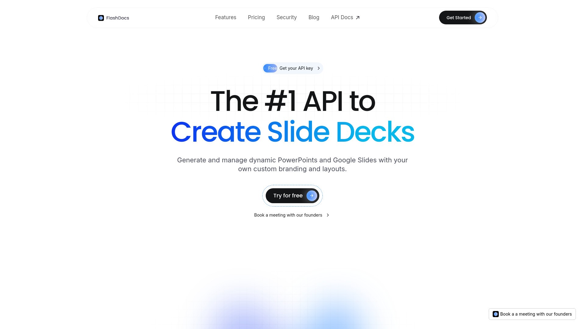 FlashDocs API 截图