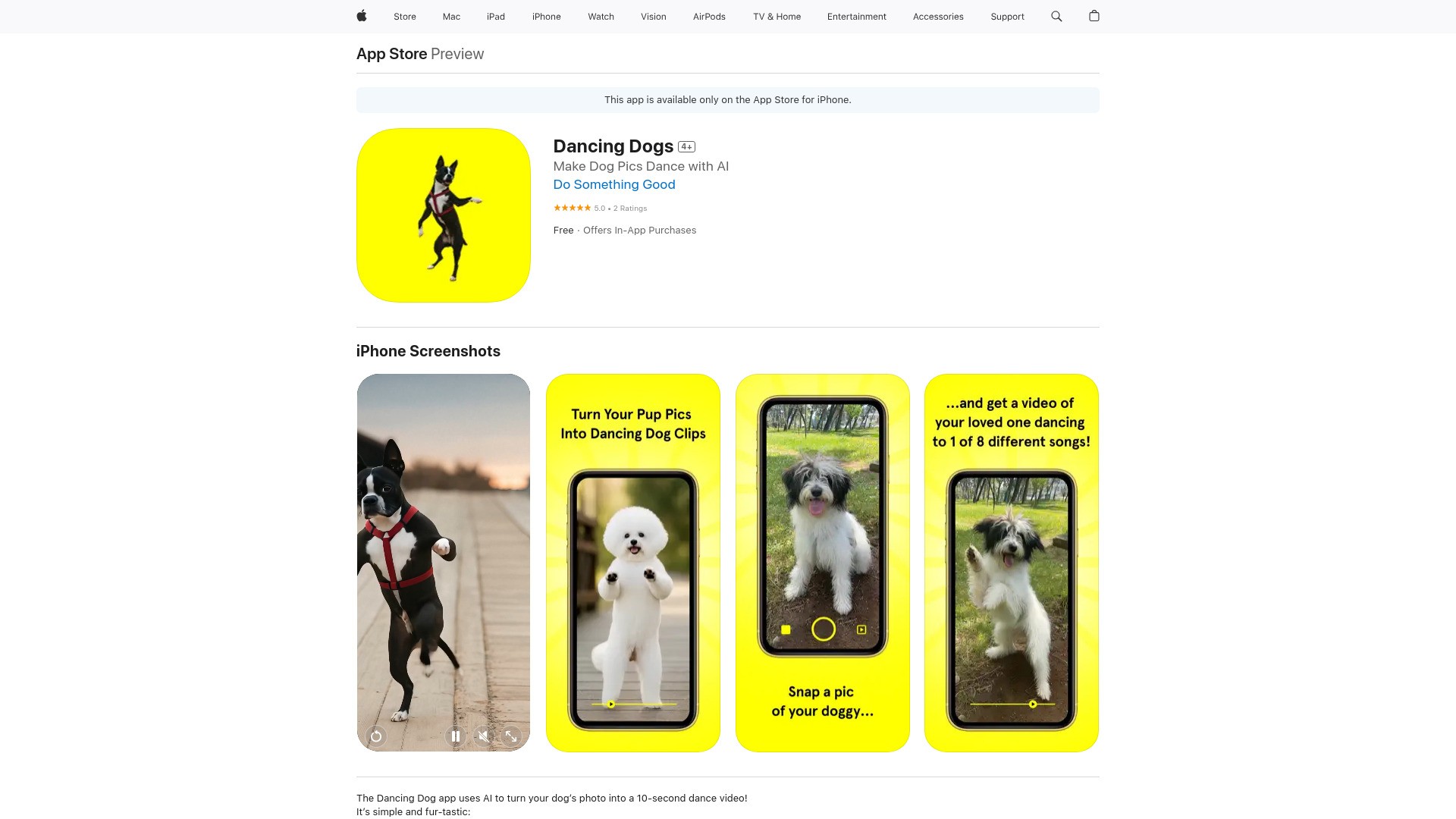 Dancing Dogs app 截图