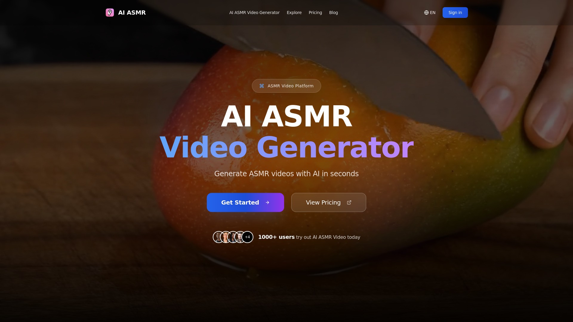 AI ASMR 截图