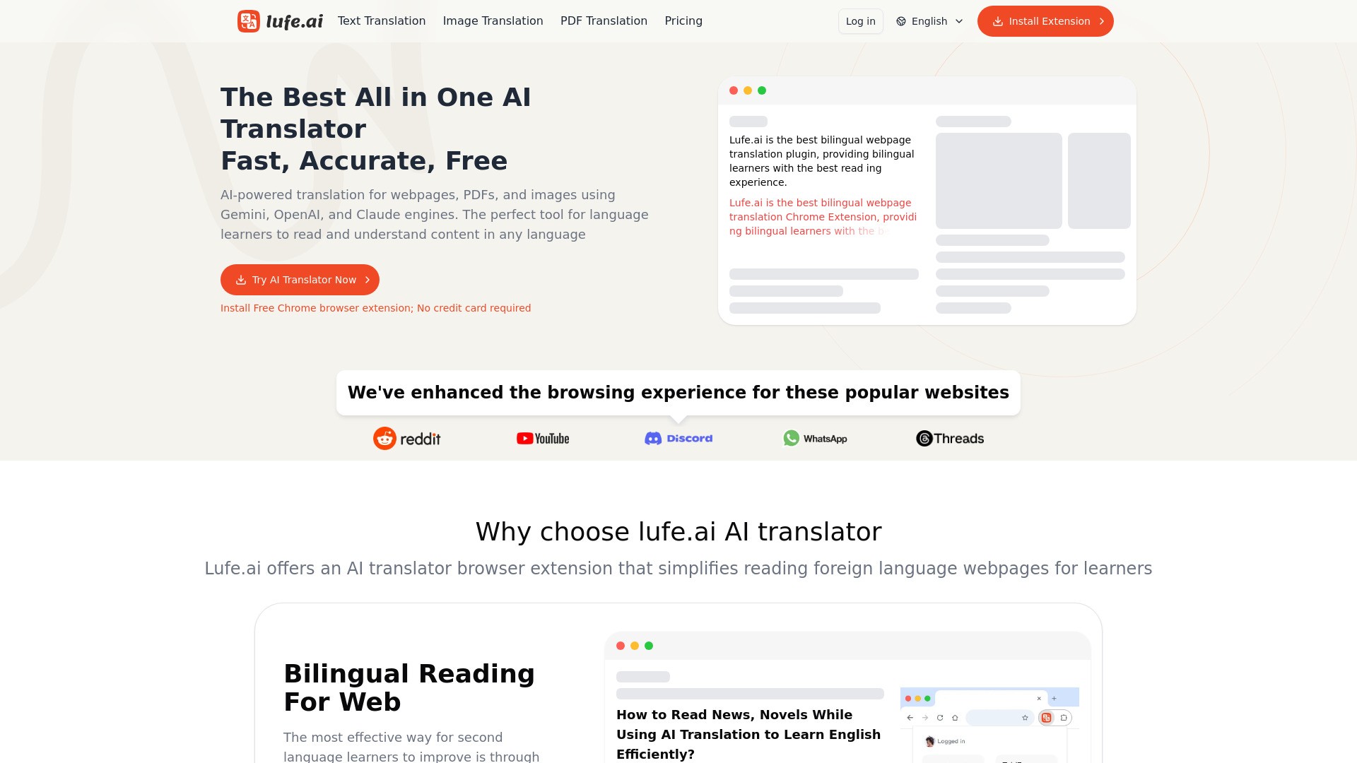 Lufe AI Translator 截图