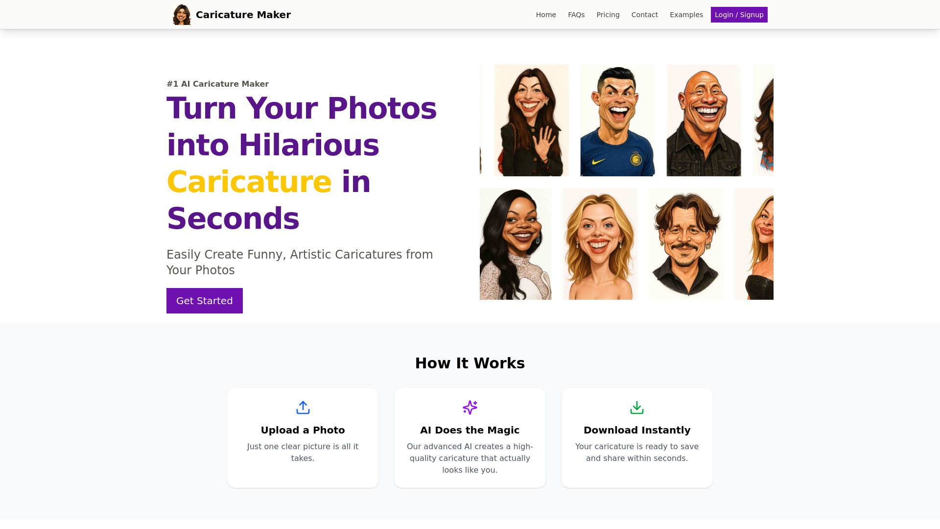 Caricature Maker 截图