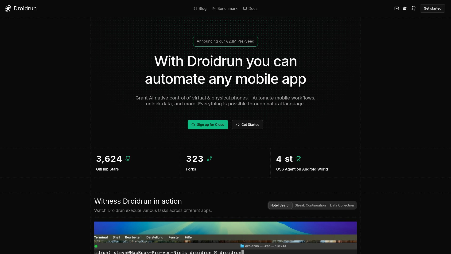 Droidrun 截图