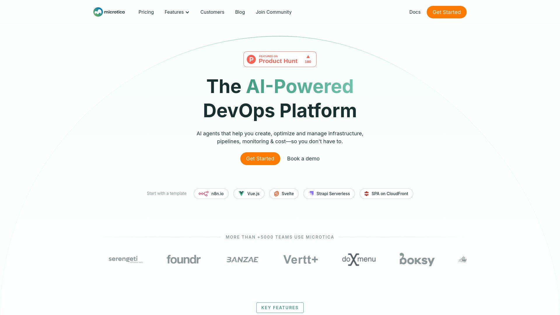 Microtica AI Incident Investigator 截图