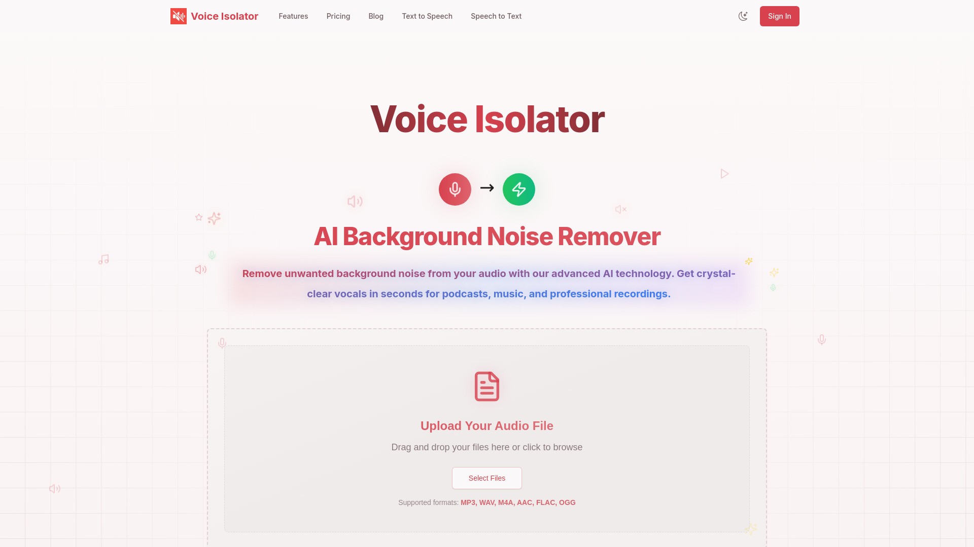 Voice Isolator 截图