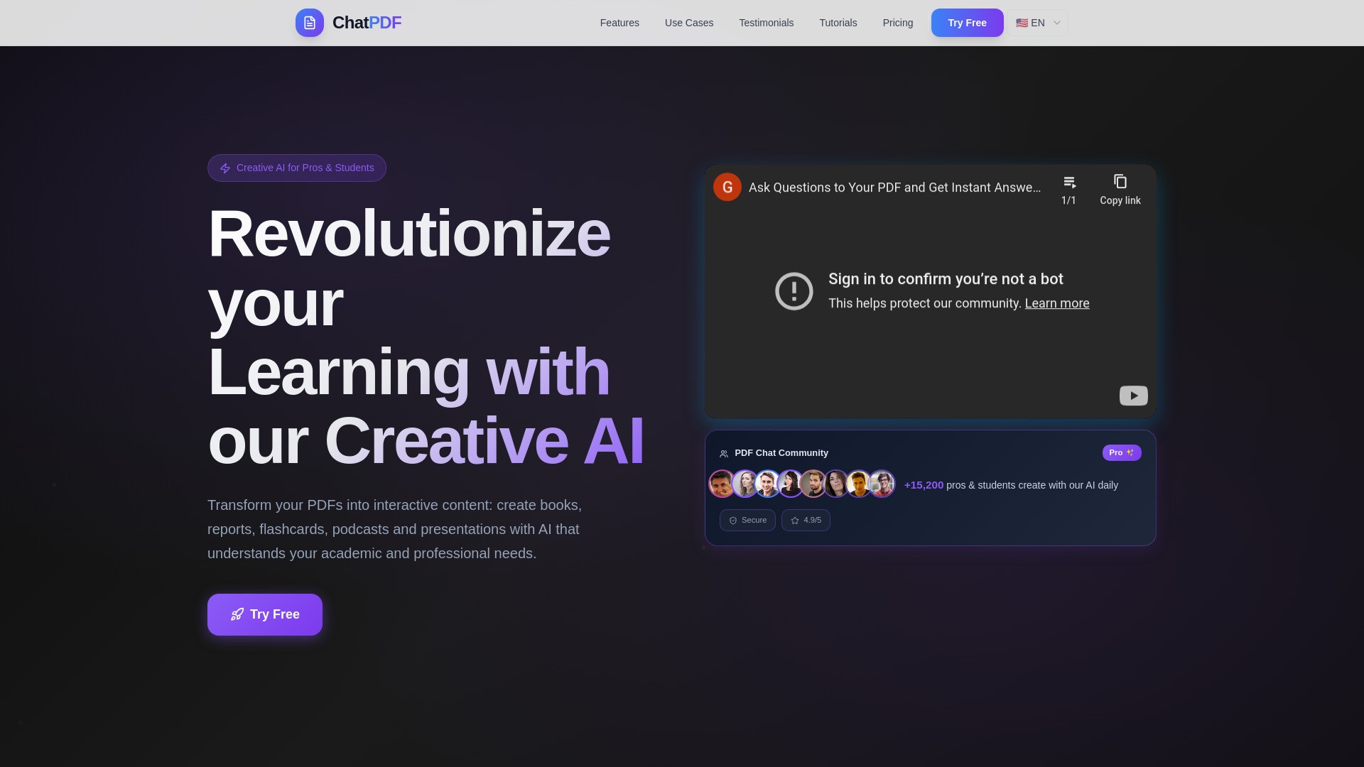 PDF GLAMZN AI 截图