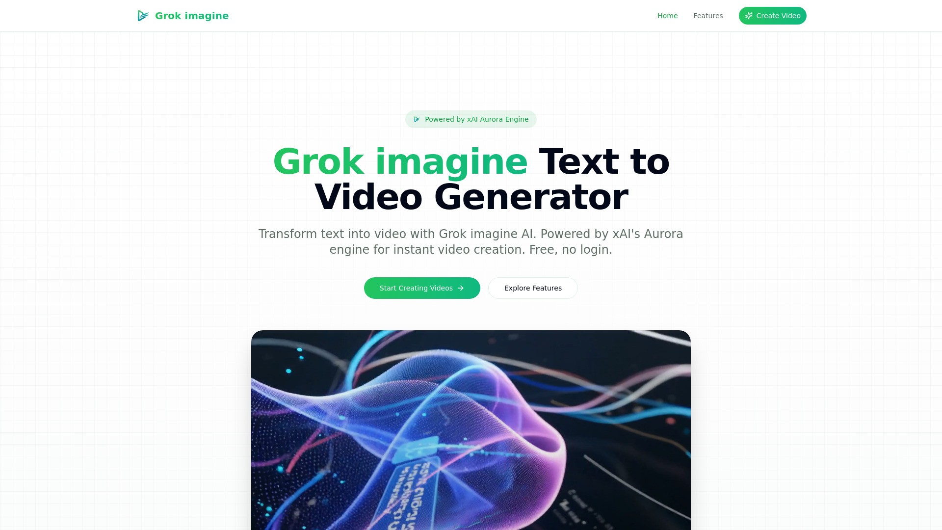 Grok imagine - AI Video Generator 截图