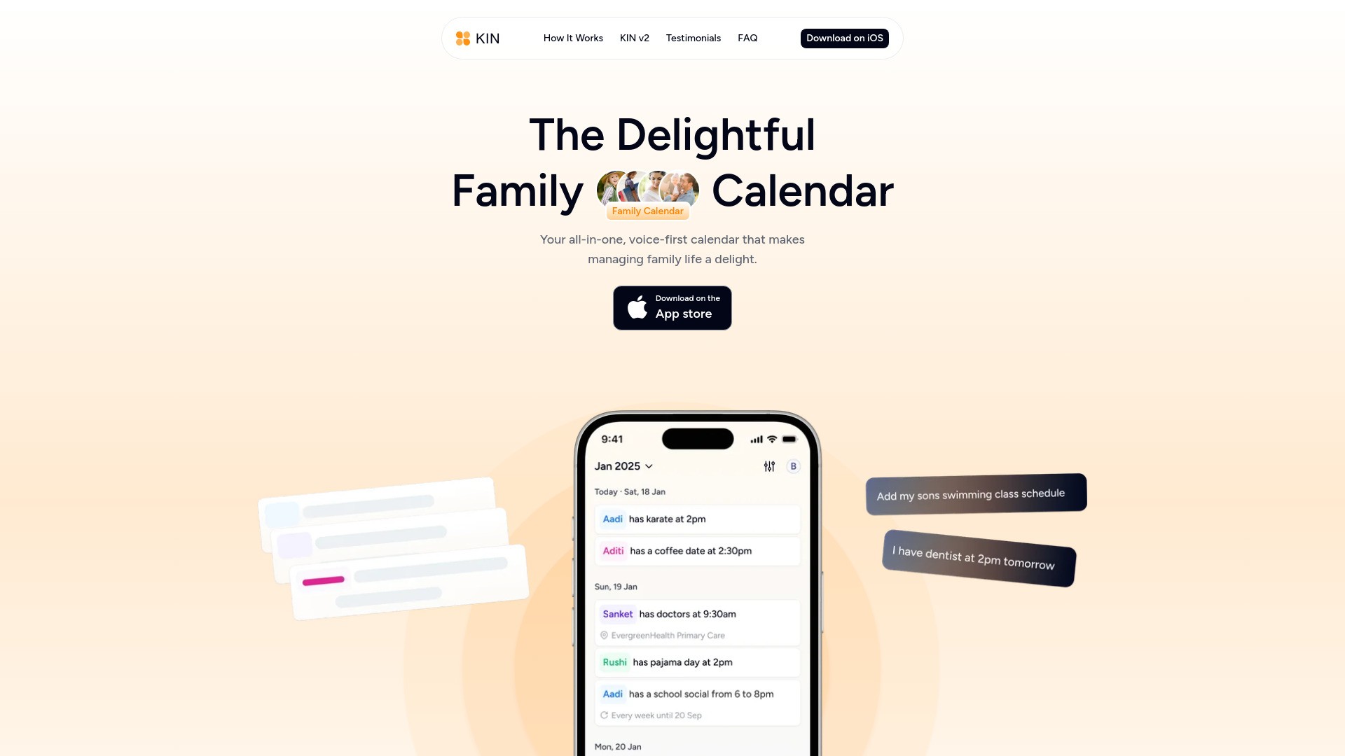 KIN: Family Calendar 截图